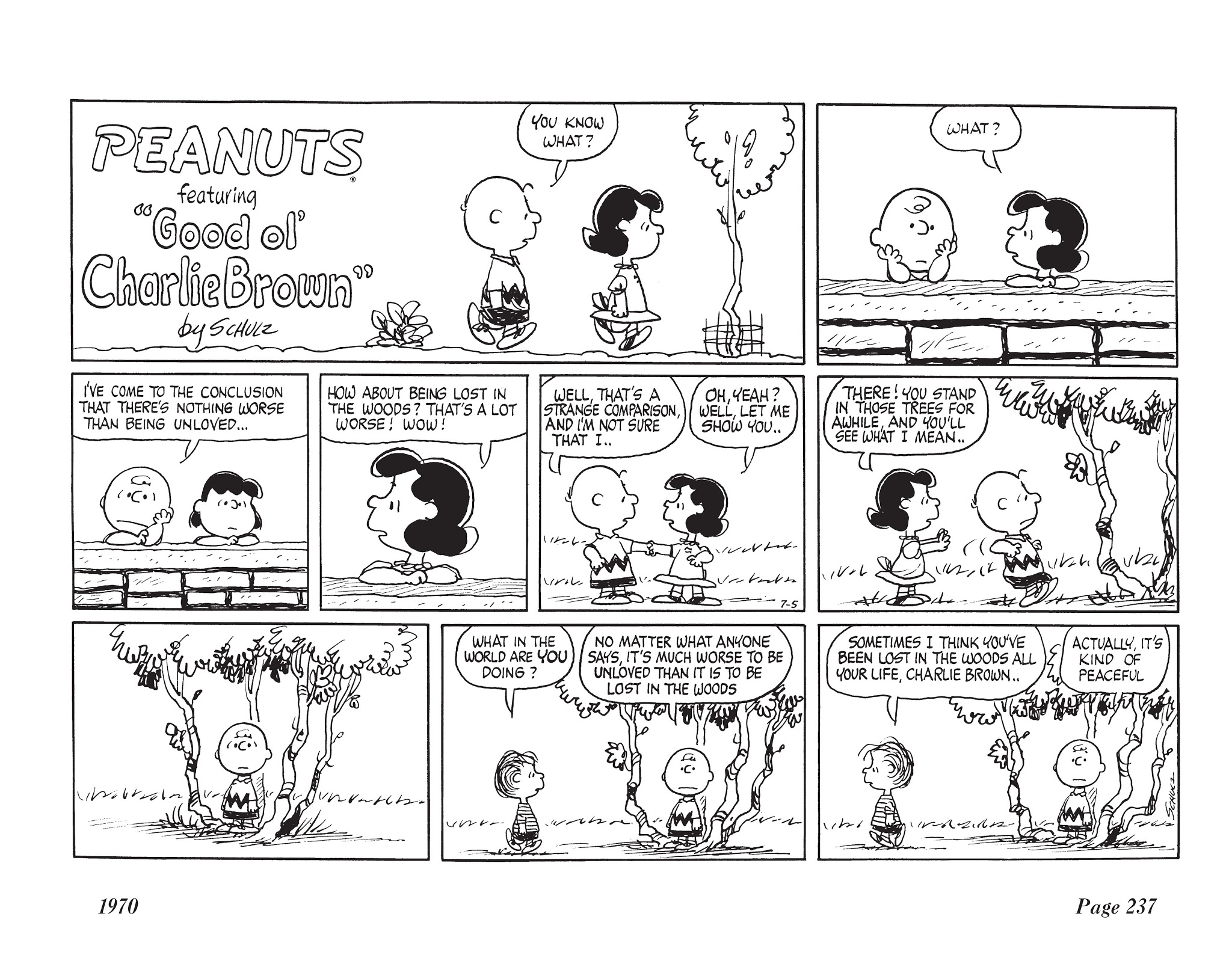 Read online The Complete Peanuts comic -  Issue # TPB 10 - 250