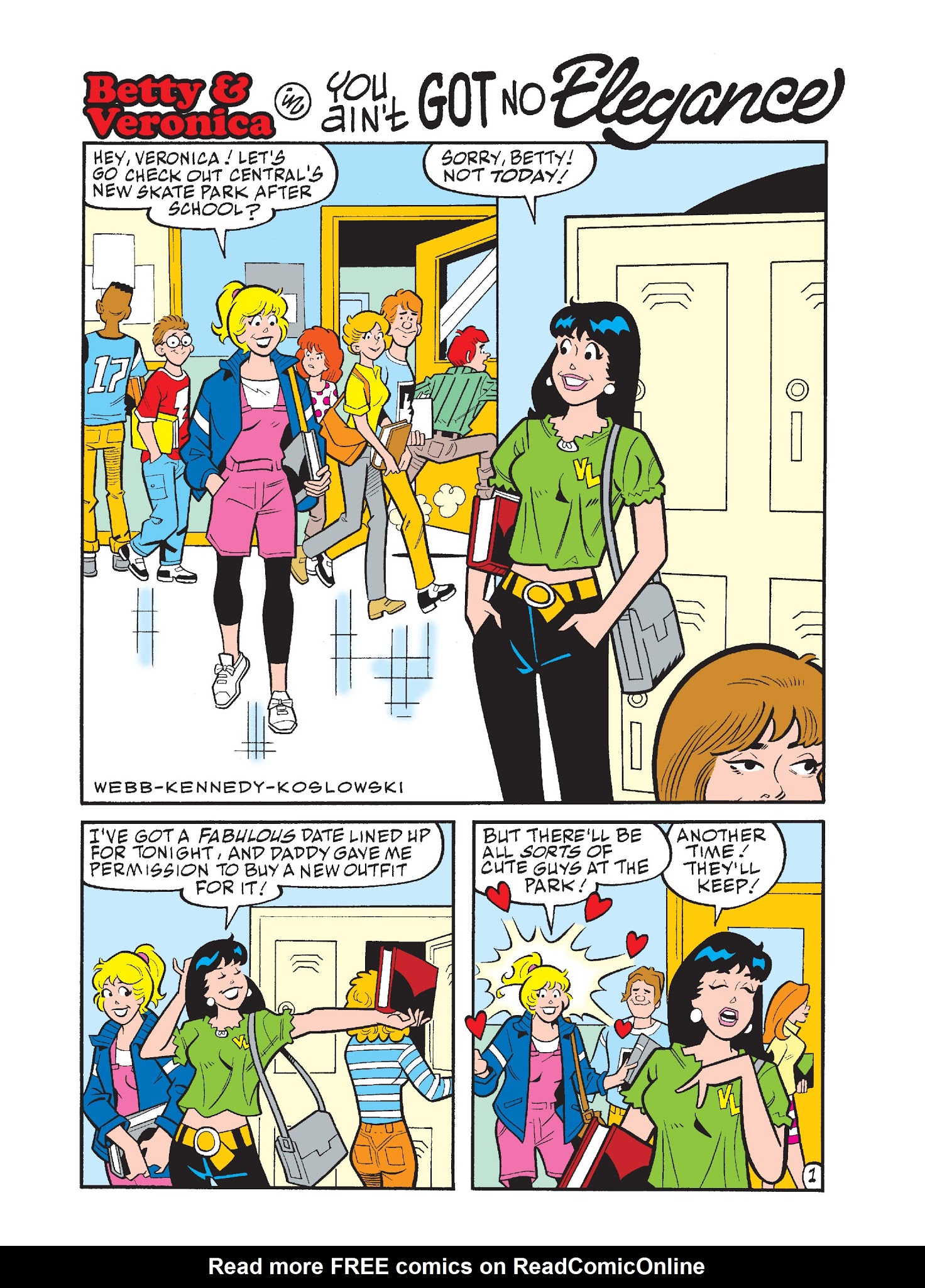 Read online Betty and Veronica Double Digest comic -  Issue #157 - 165