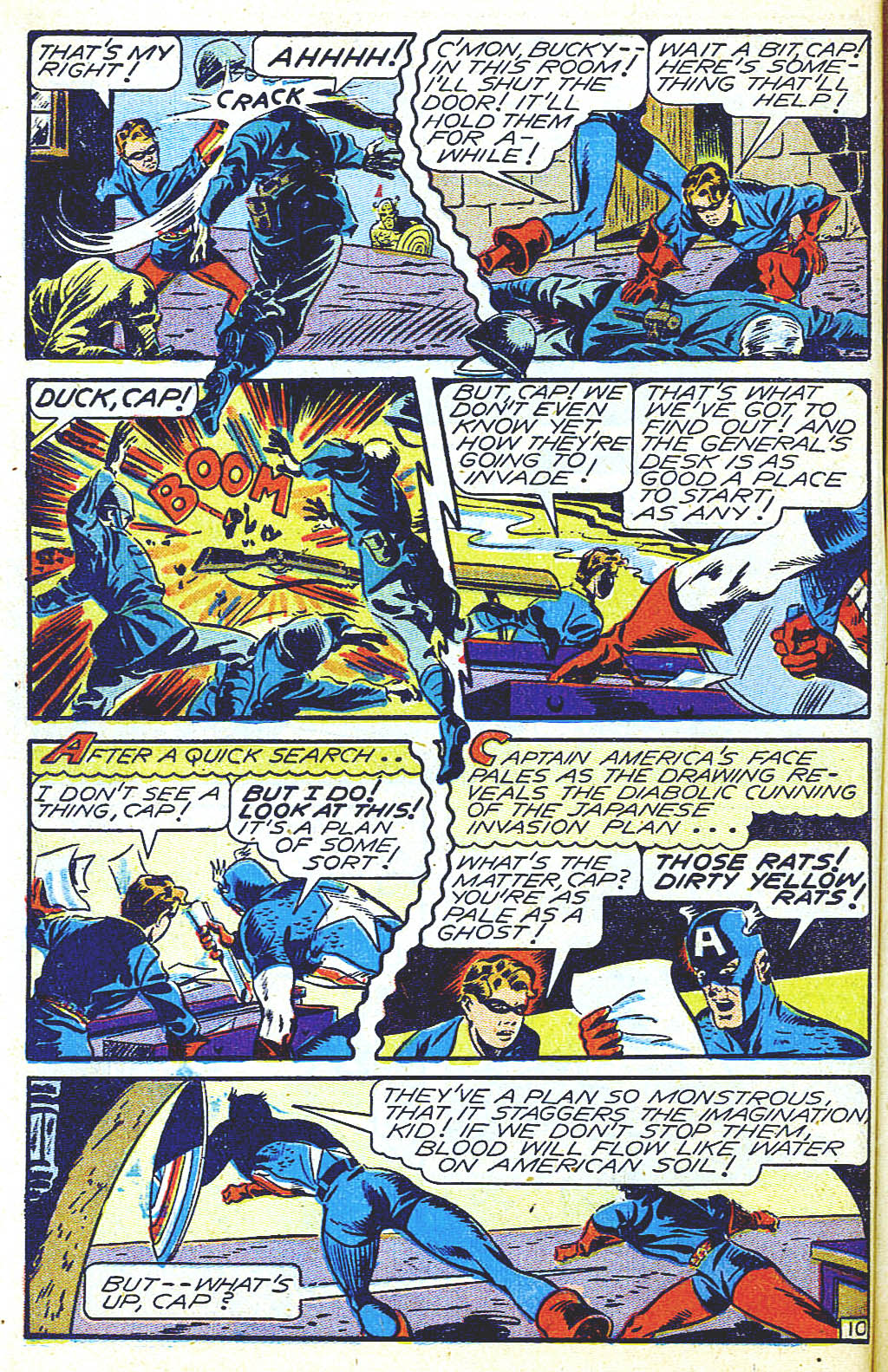 Read online Captain America Comics comic -  Issue #42 - 12