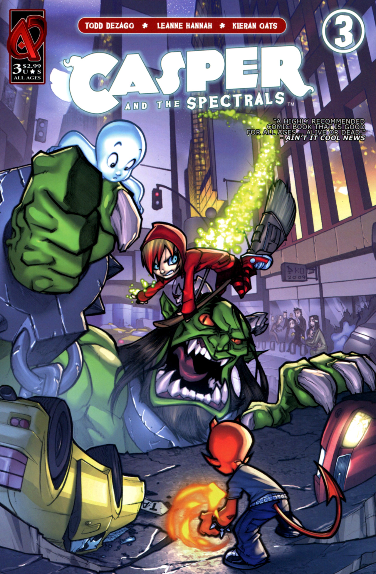 Read online Casper and the Spectrals comic -  Issue #3 - 1