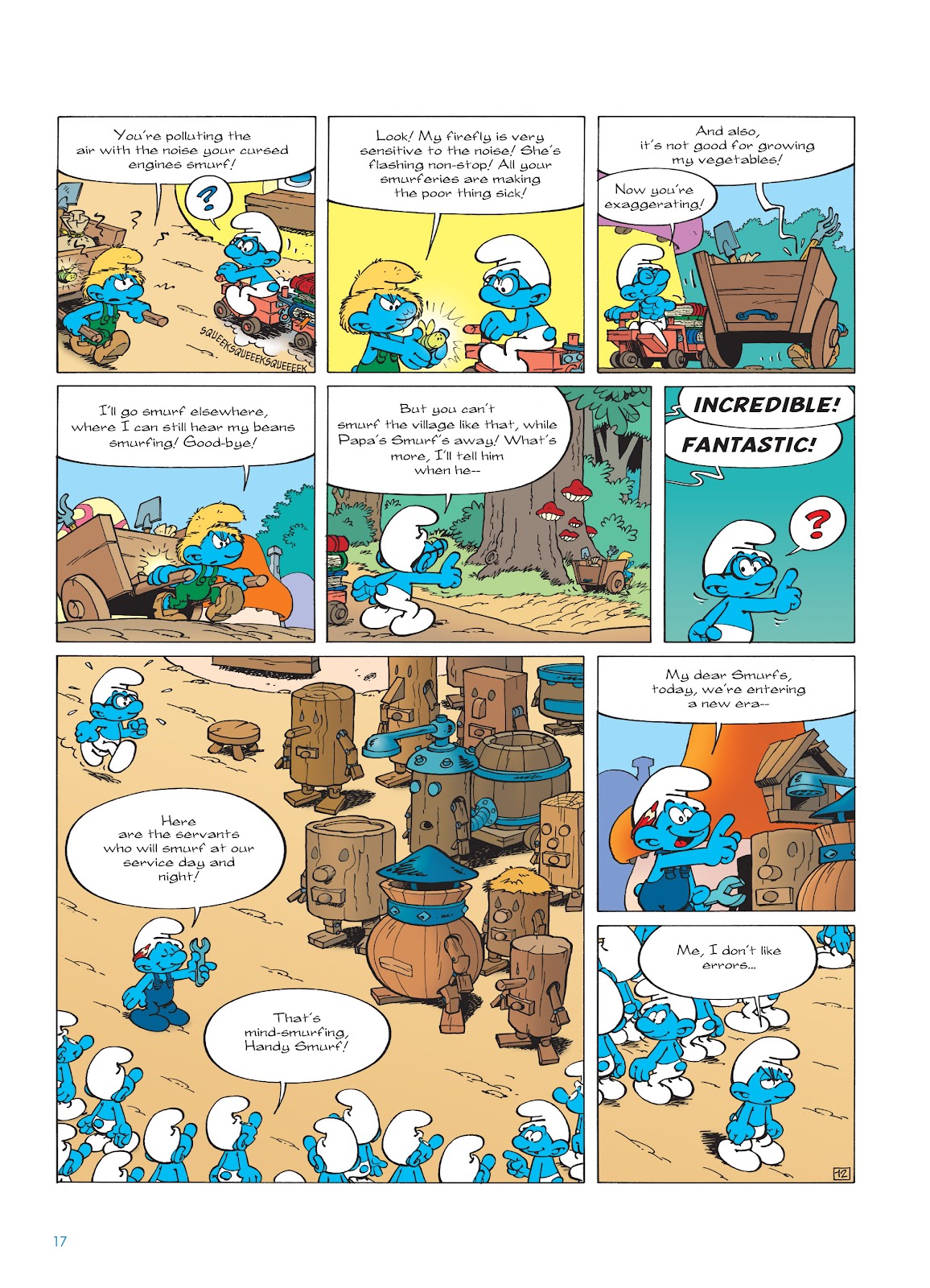 Read online The Smurfs comic -  Issue #23 - 17