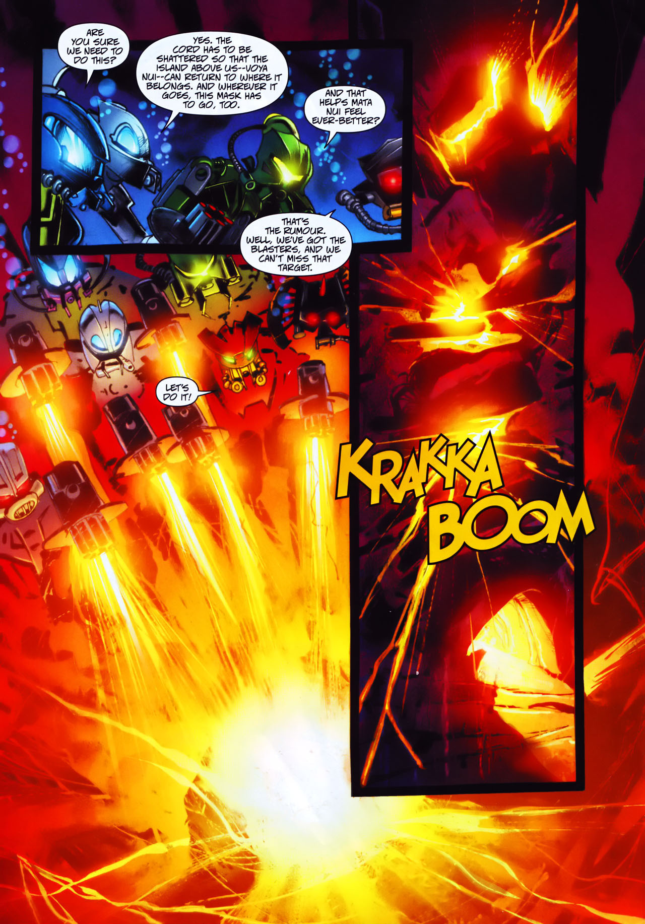 Read online Bionicle: Ignition comic -  Issue #10 - 11