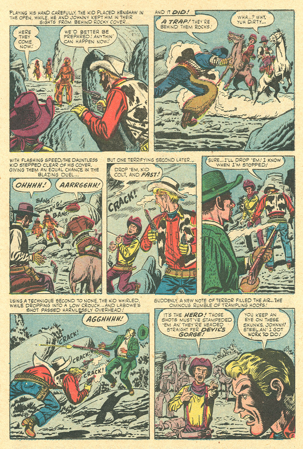 Read online Kid Colt Outlaw comic -  Issue #36 - 7