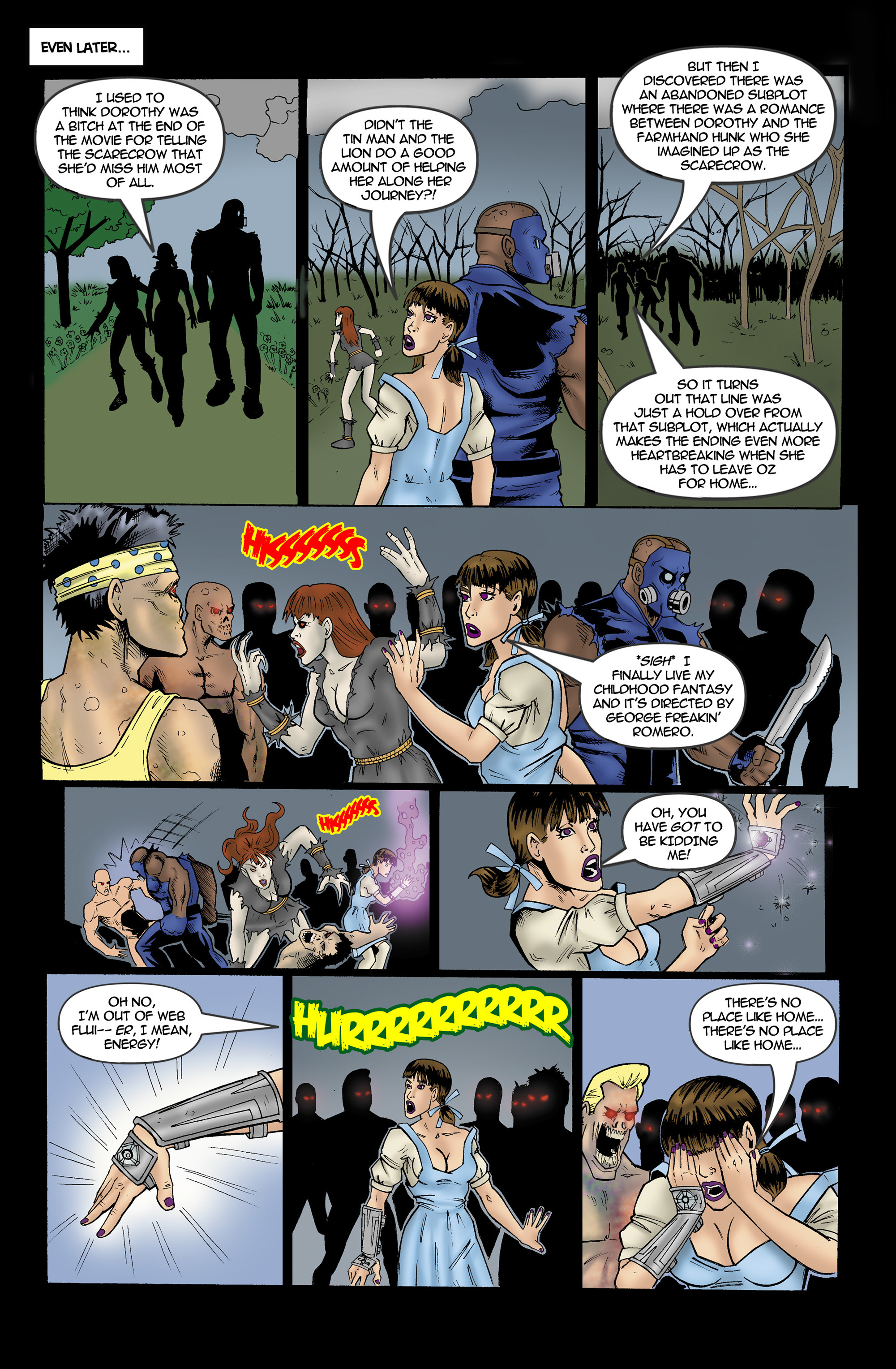 Read online Chaos Campus: Sorority Girls Vs. Zombies comic -  Issue #12 - 11