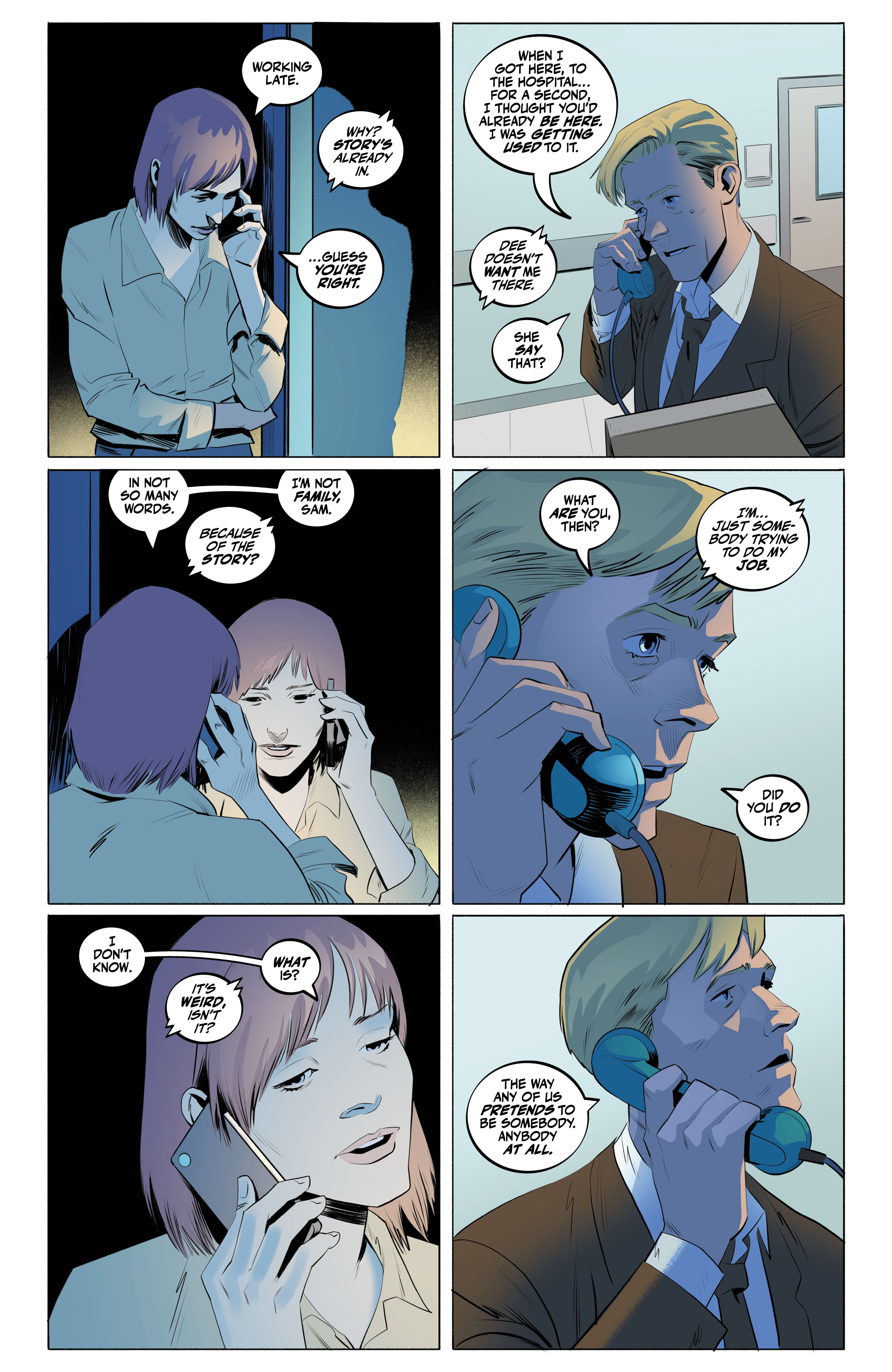 Read online The Blue Flame comic -  Issue #10 - 21