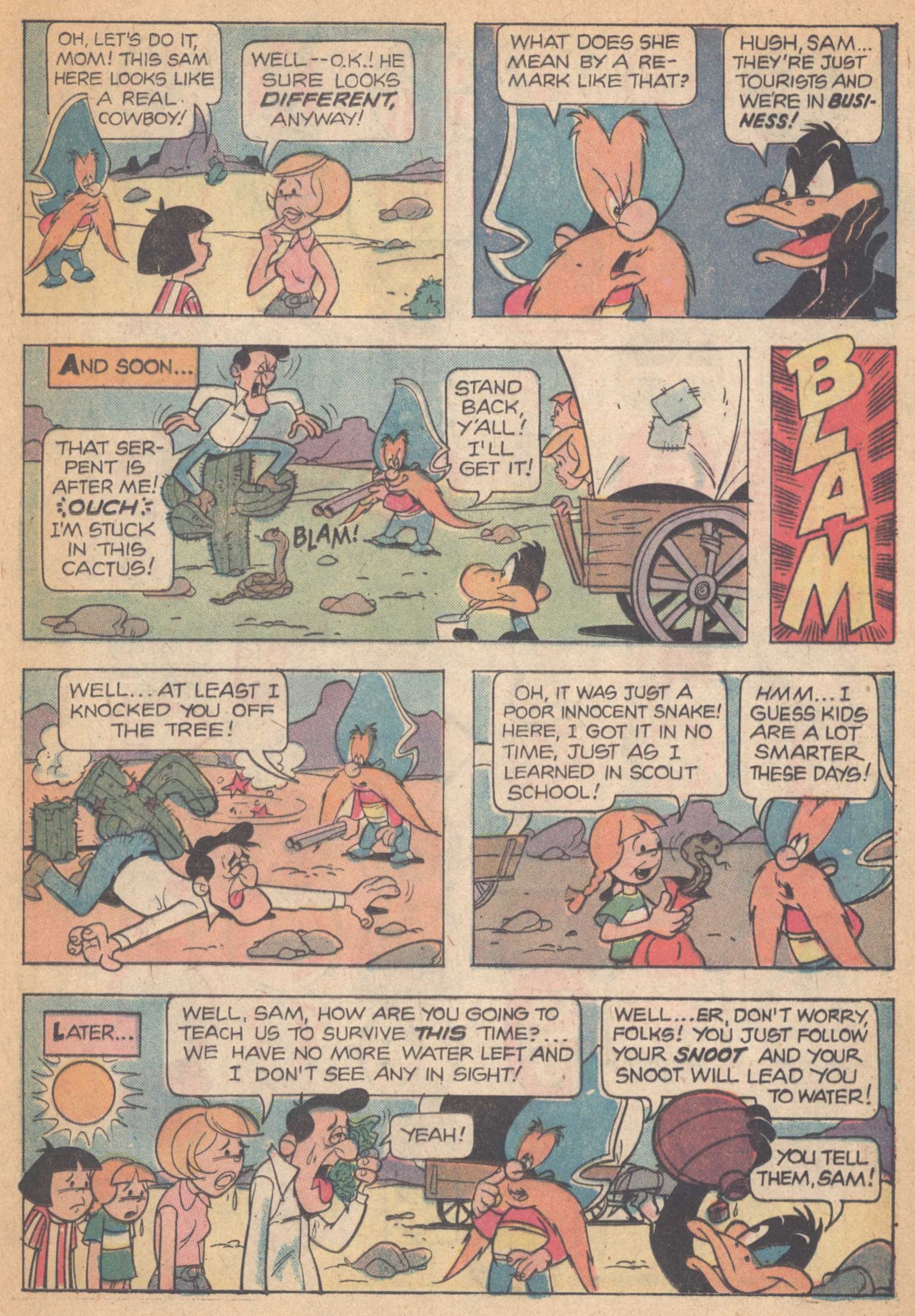 Read online Yosemite Sam and Bugs Bunny comic -  Issue #34 - 21