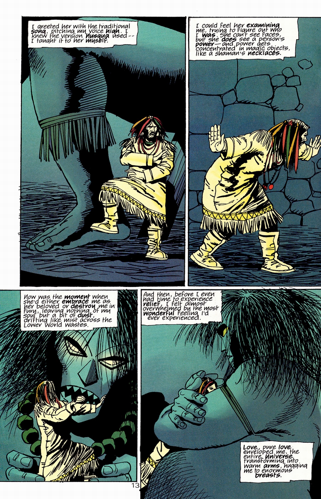 Read online Muktuk Wolfsbreath: Hard-Boiled Shaman comic -  Issue #3 - 14
