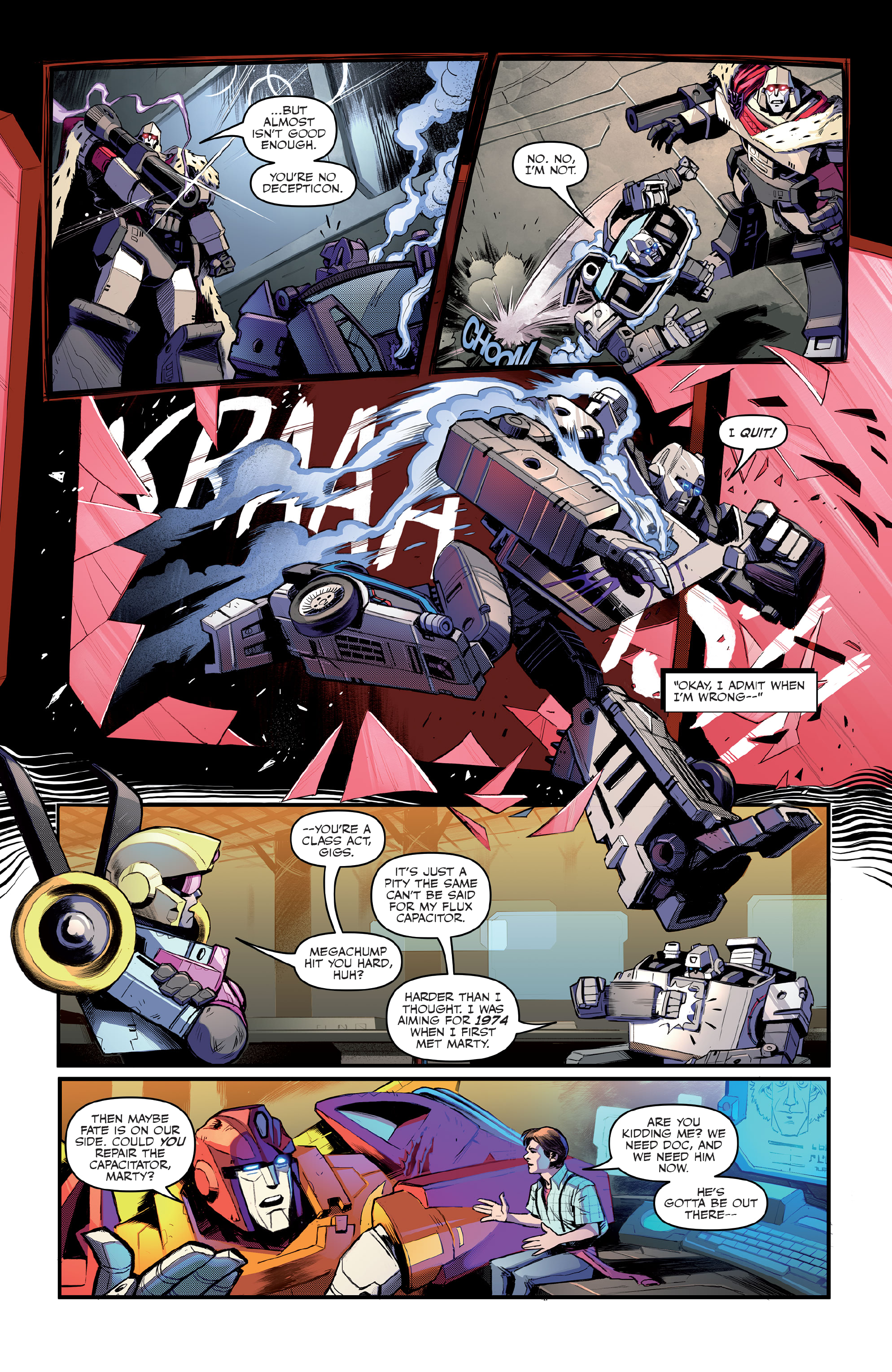 Read online Transformers: Back to the Future comic -  Issue #2 - 21
