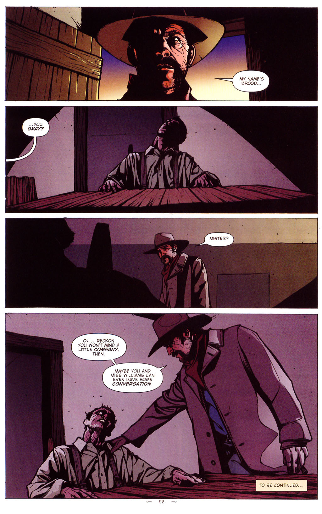 Read online Desperadoes: Banners of Gold comic -  Issue #1 - 24