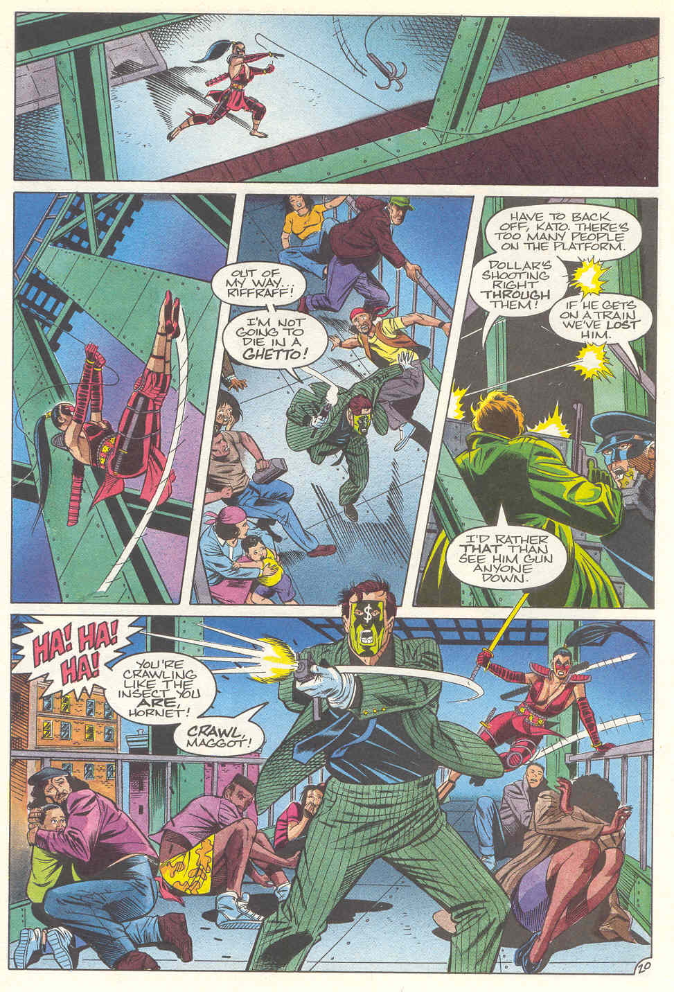 Read online The Green Hornet (1991) comic -  Issue #3 - 21