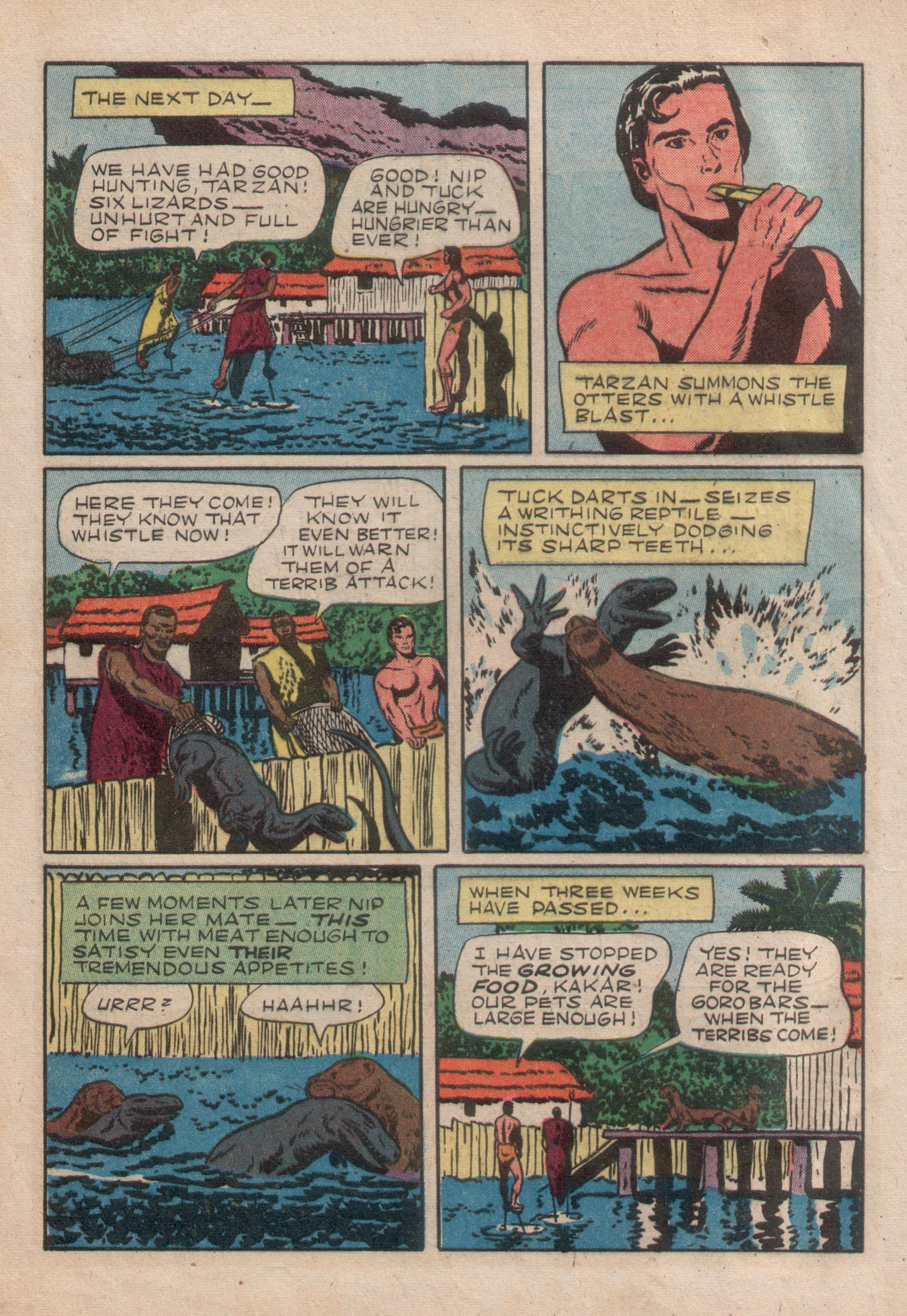 Read online Tarzan (1948) comic -  Issue #42 - 16