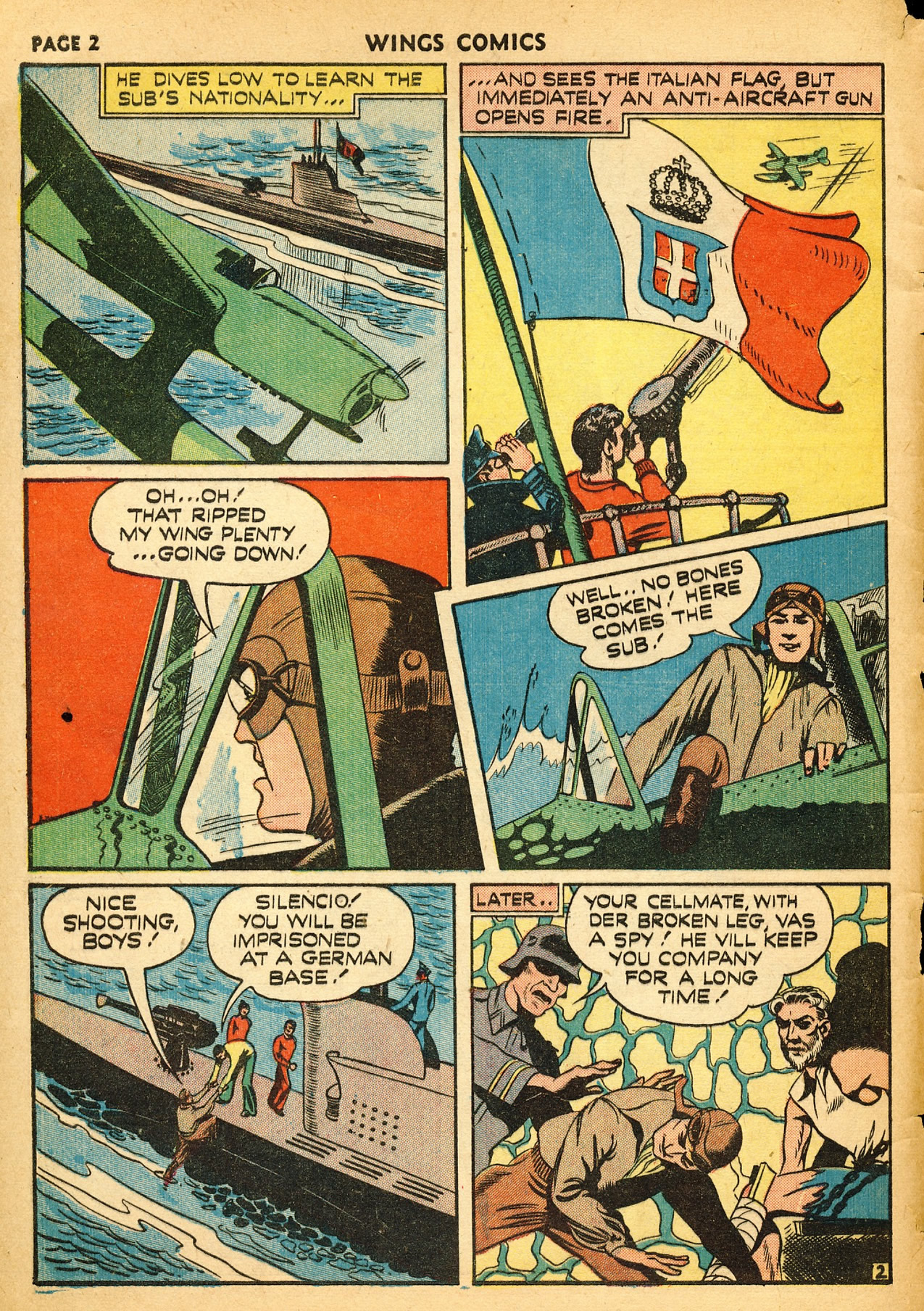 Read online Wings Comics comic -  Issue #14 - 5