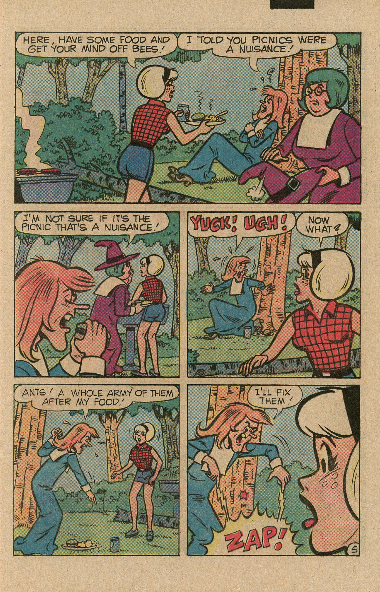 Read online Archie's TV Laugh-Out comic -  Issue #82 - 17