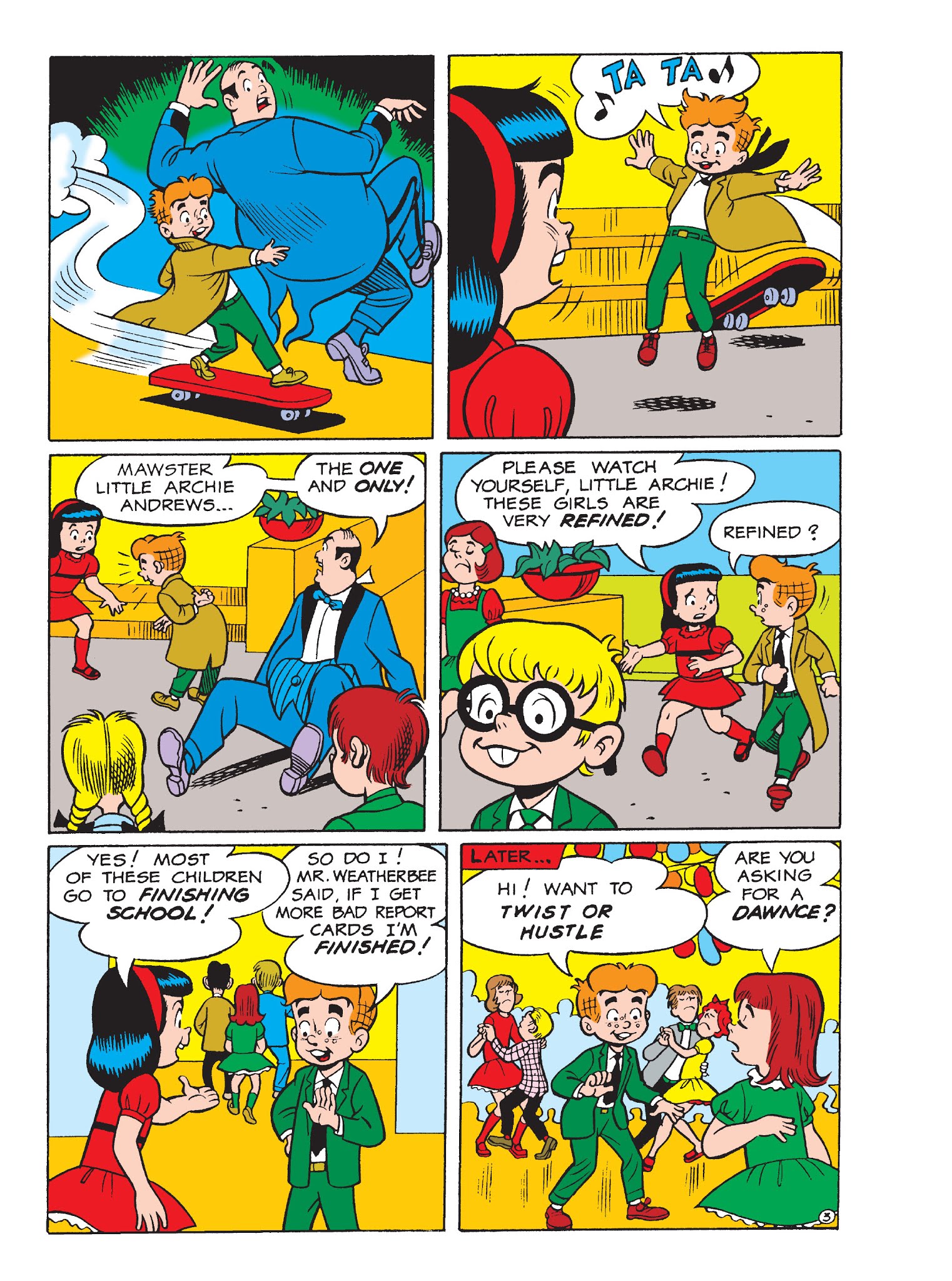 Read online Archie's Funhouse Double Digest comic -  Issue #25 - 129
