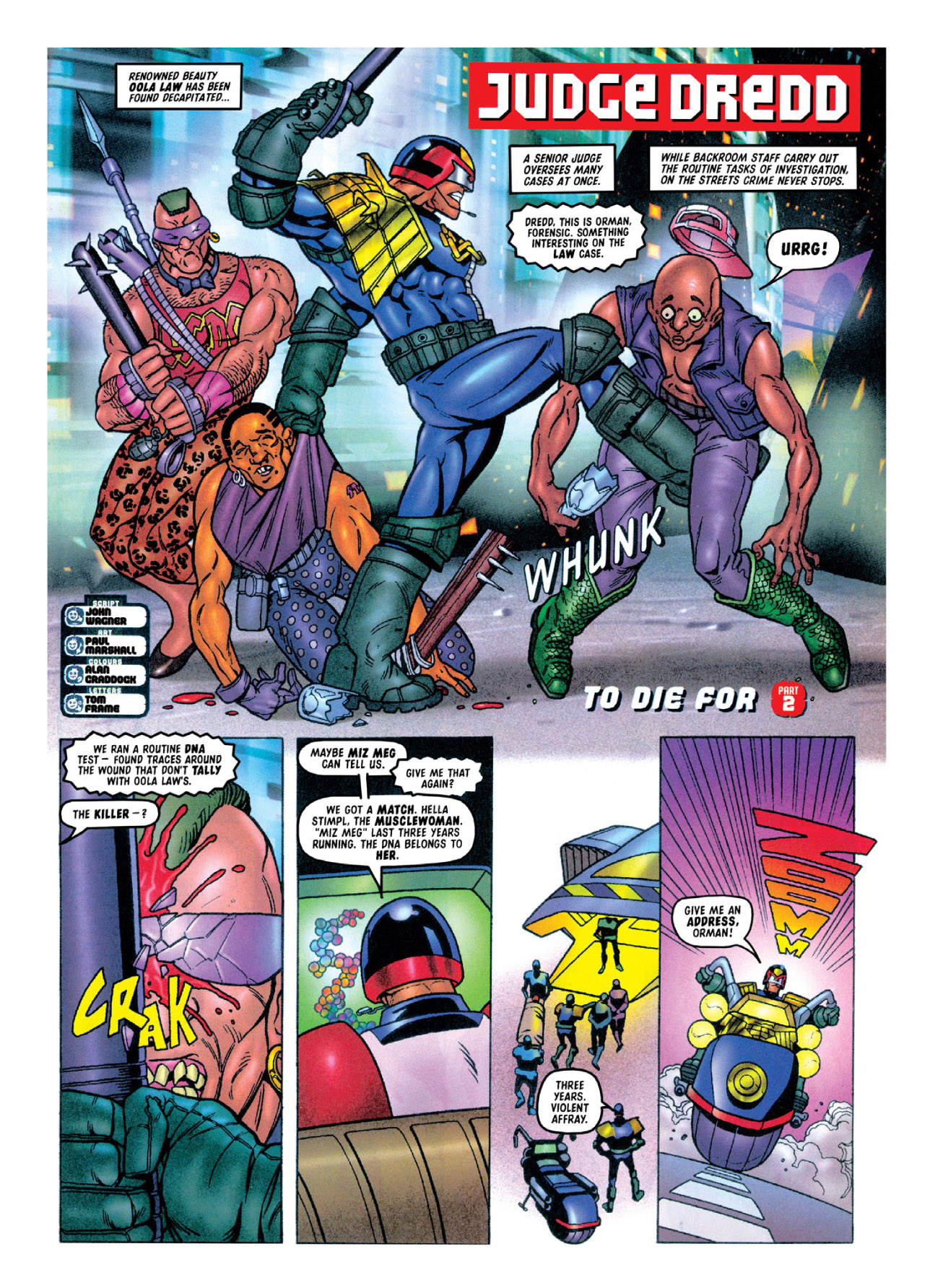 Read online Judge Dredd: The Complete Case Files comic -  Issue # TPB 27 - 146