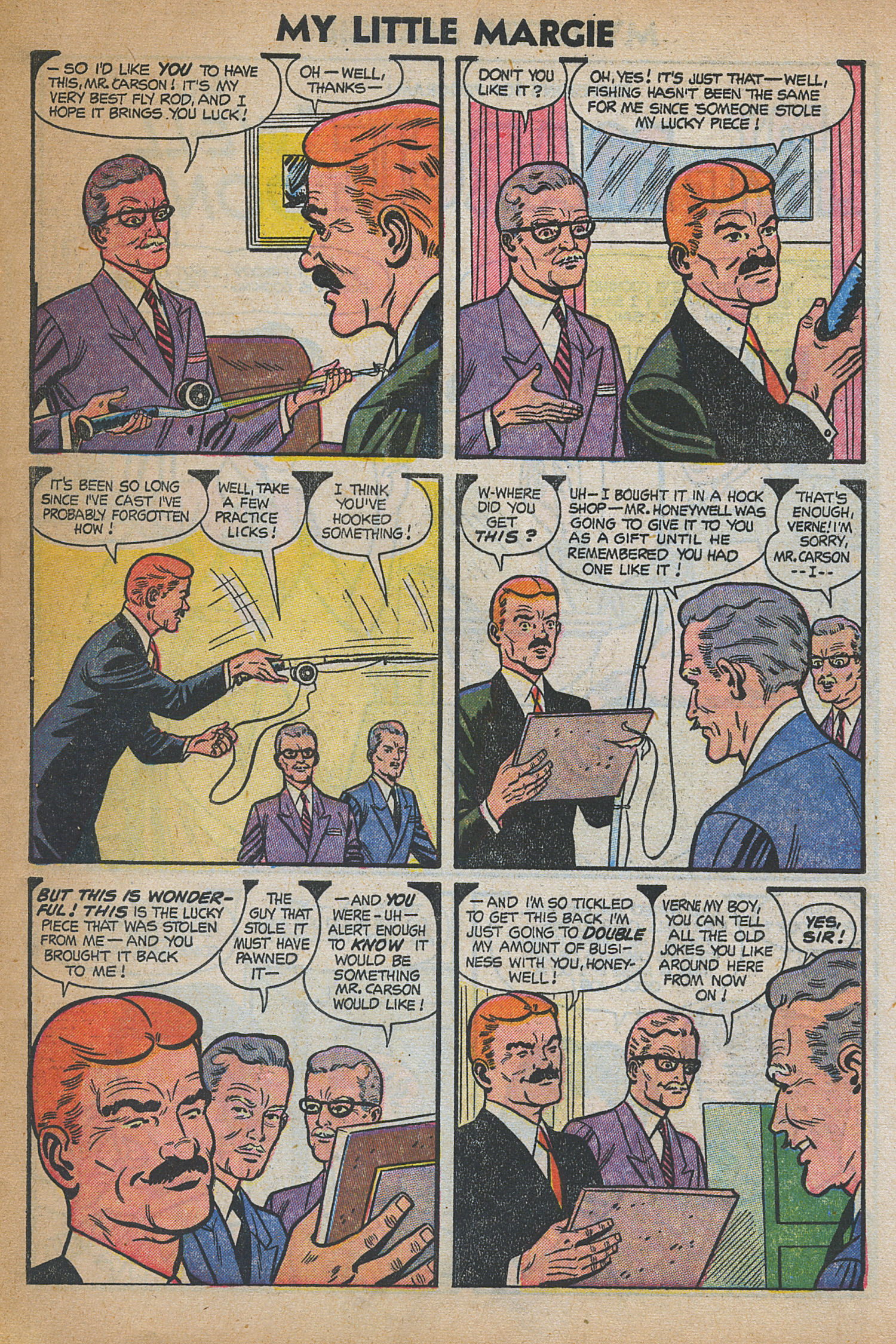 Read online My Little Margie (1954) comic -  Issue #1 - 31