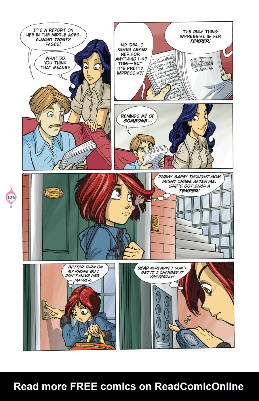 Read online W.i.t.c.h. Graphic Novels comic -  Issue # TPB 2 - 107