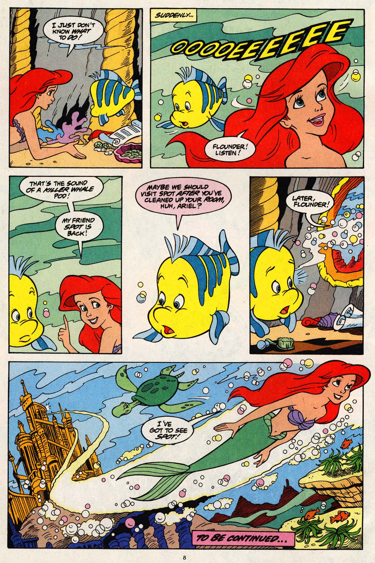 Read online Disney's The Little Mermaid comic -  Issue #6 - 10