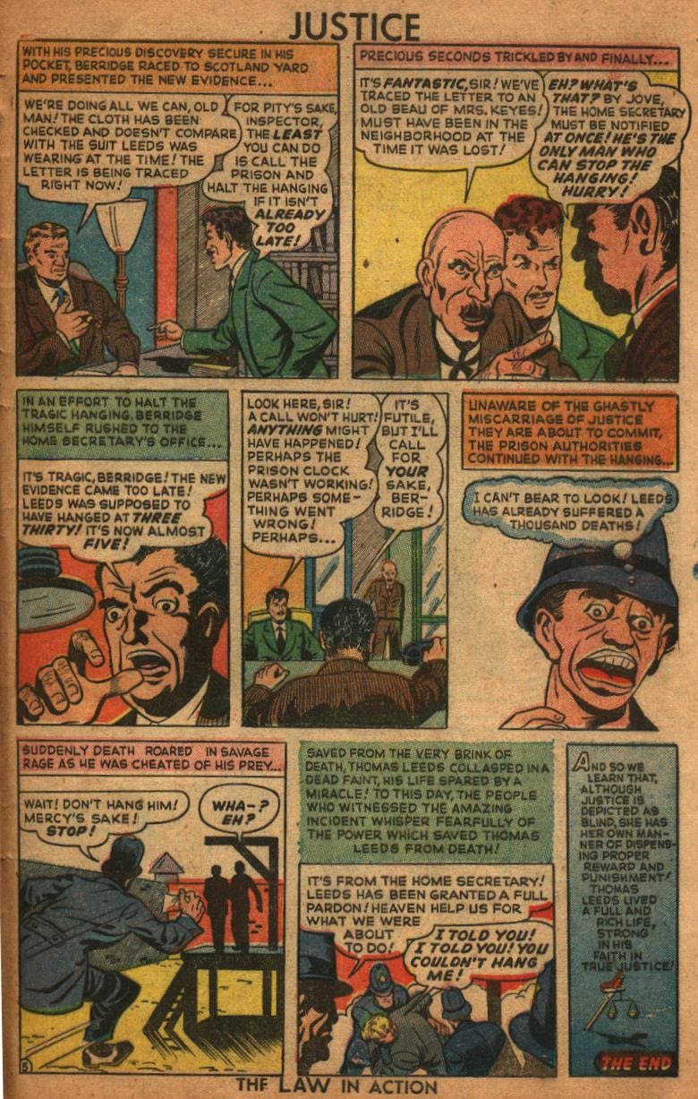 Read online Justice Comics (1948) comic -  Issue #6 - 41