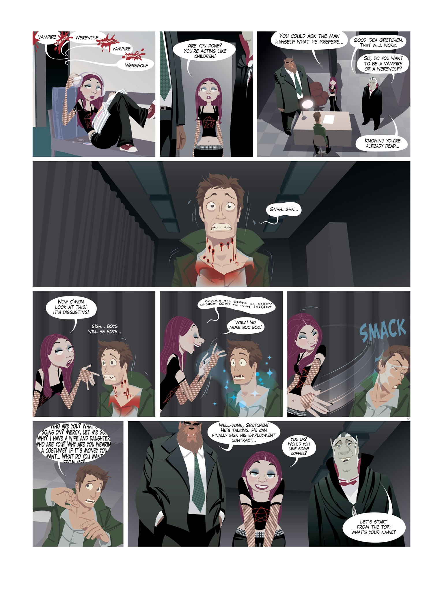 Read online Zombillenium comic -  Issue # TPB 1 - 15