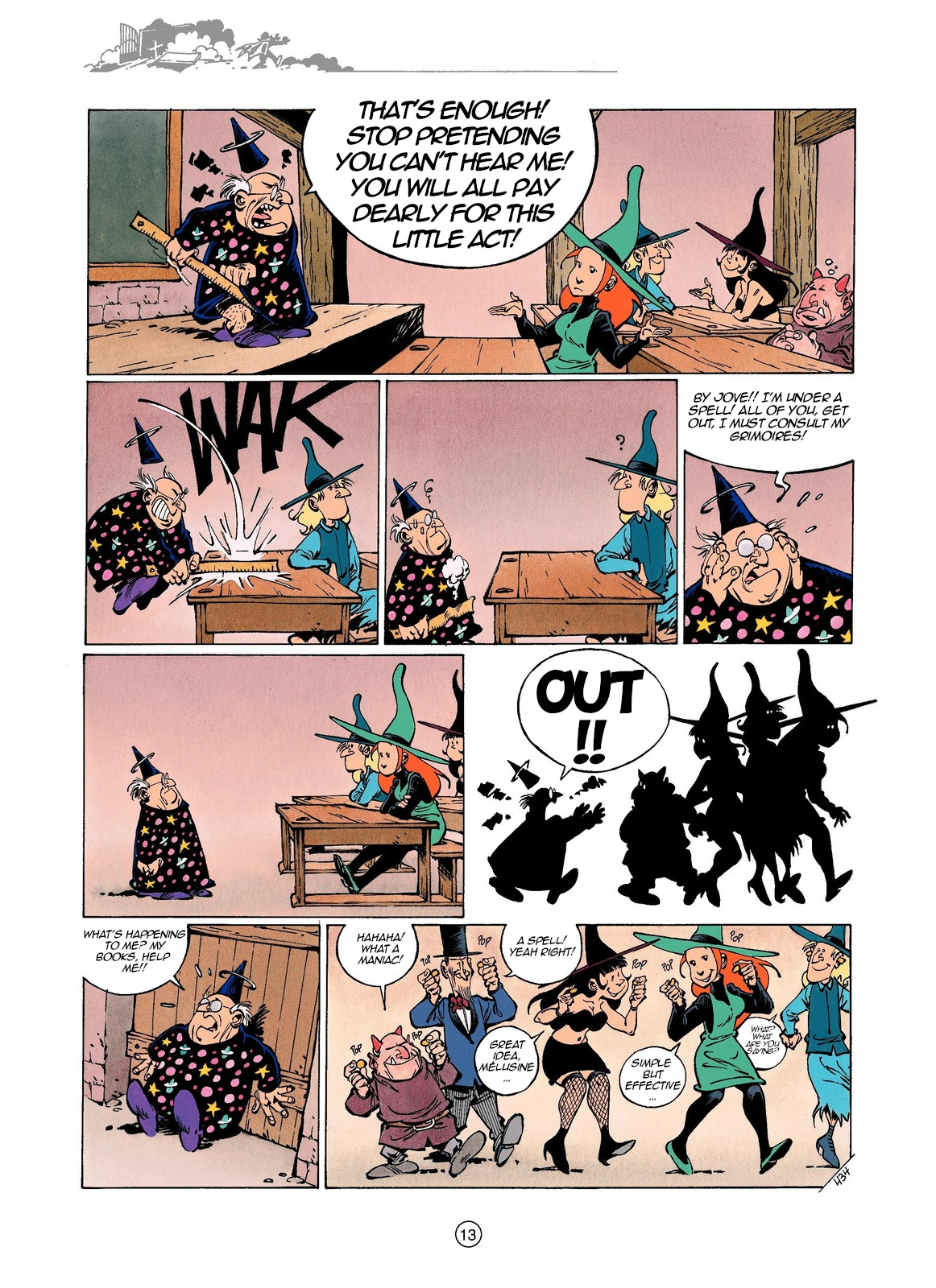 Read online Mélusine (1995) comic -  Issue #12 - 13