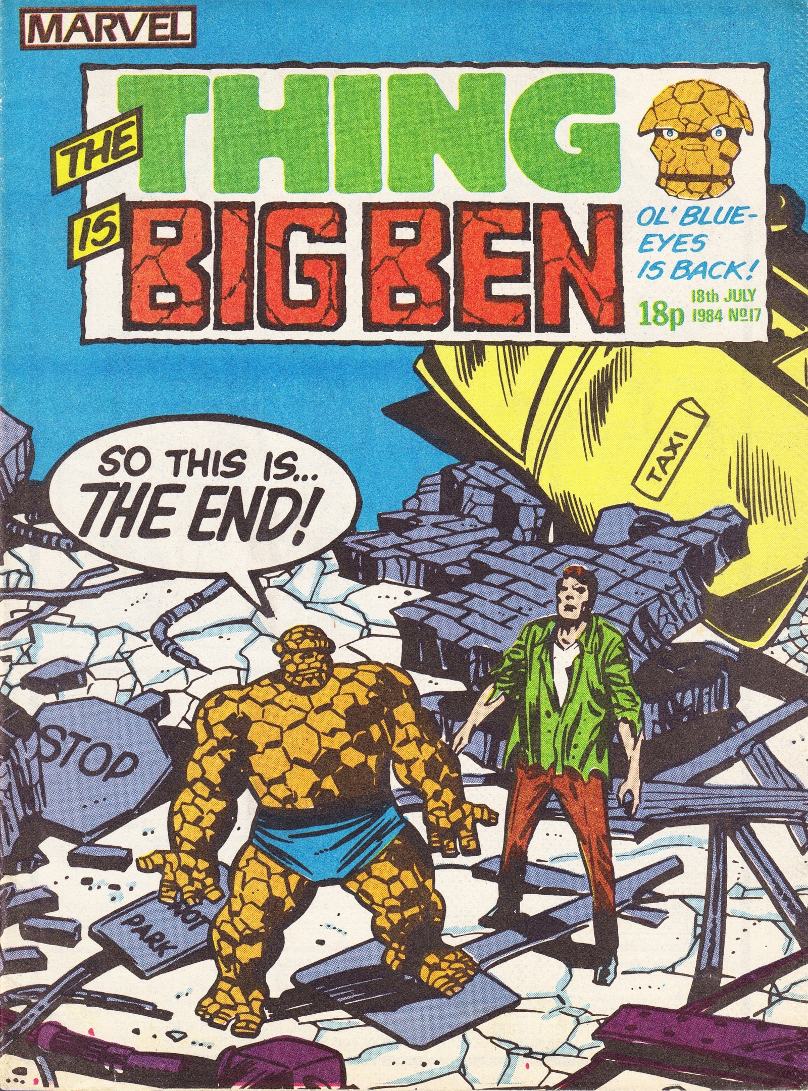 Read online The Thing Is Big Ben comic -  Issue #17 - 1