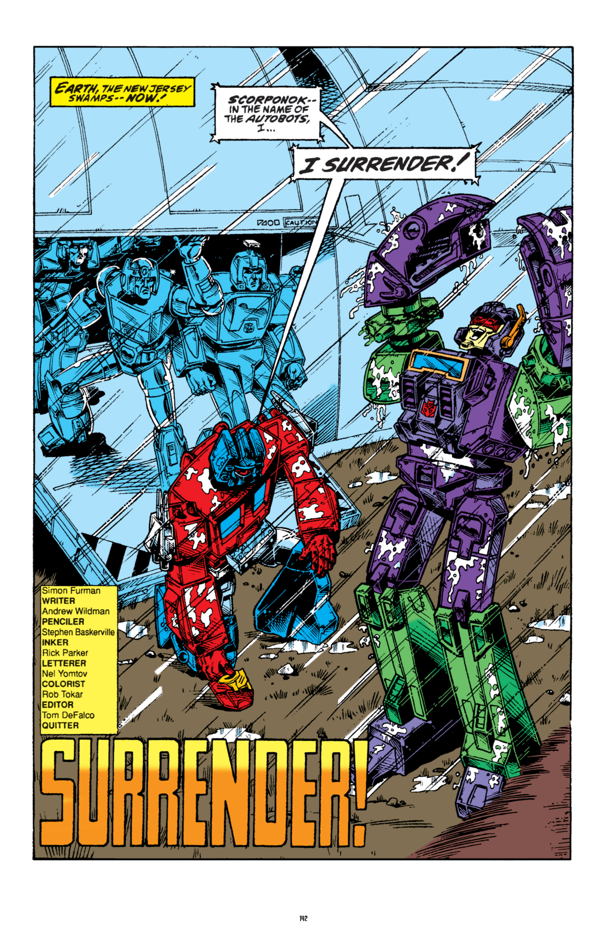 Read online The Transformers Classics comic -  Issue # TPB 6 - 142