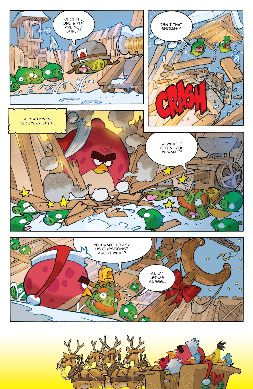 Angry Birds Comics (2014) issue Holiday Special - Page 12