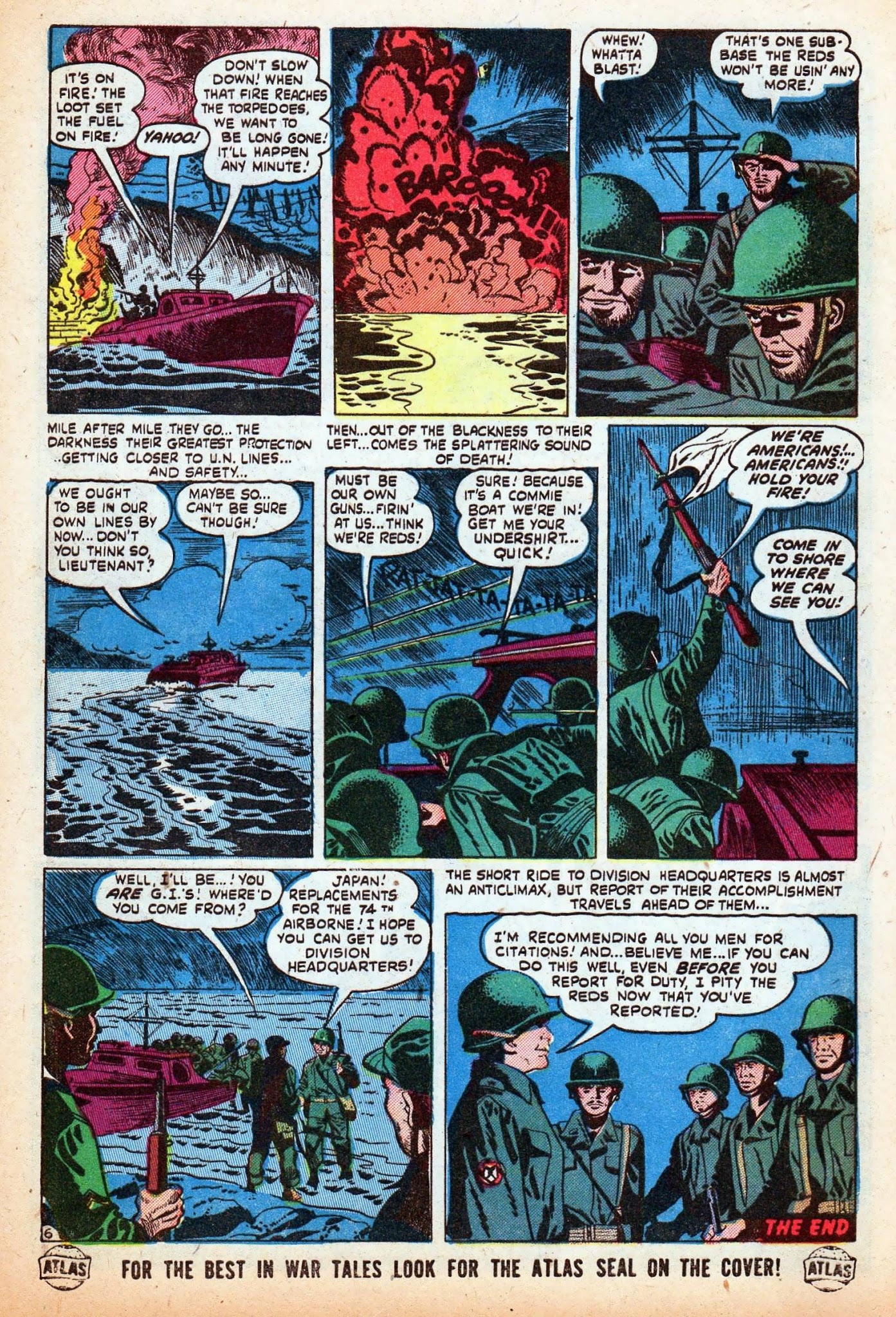 Read online War Comics comic -  Issue #19 - 8