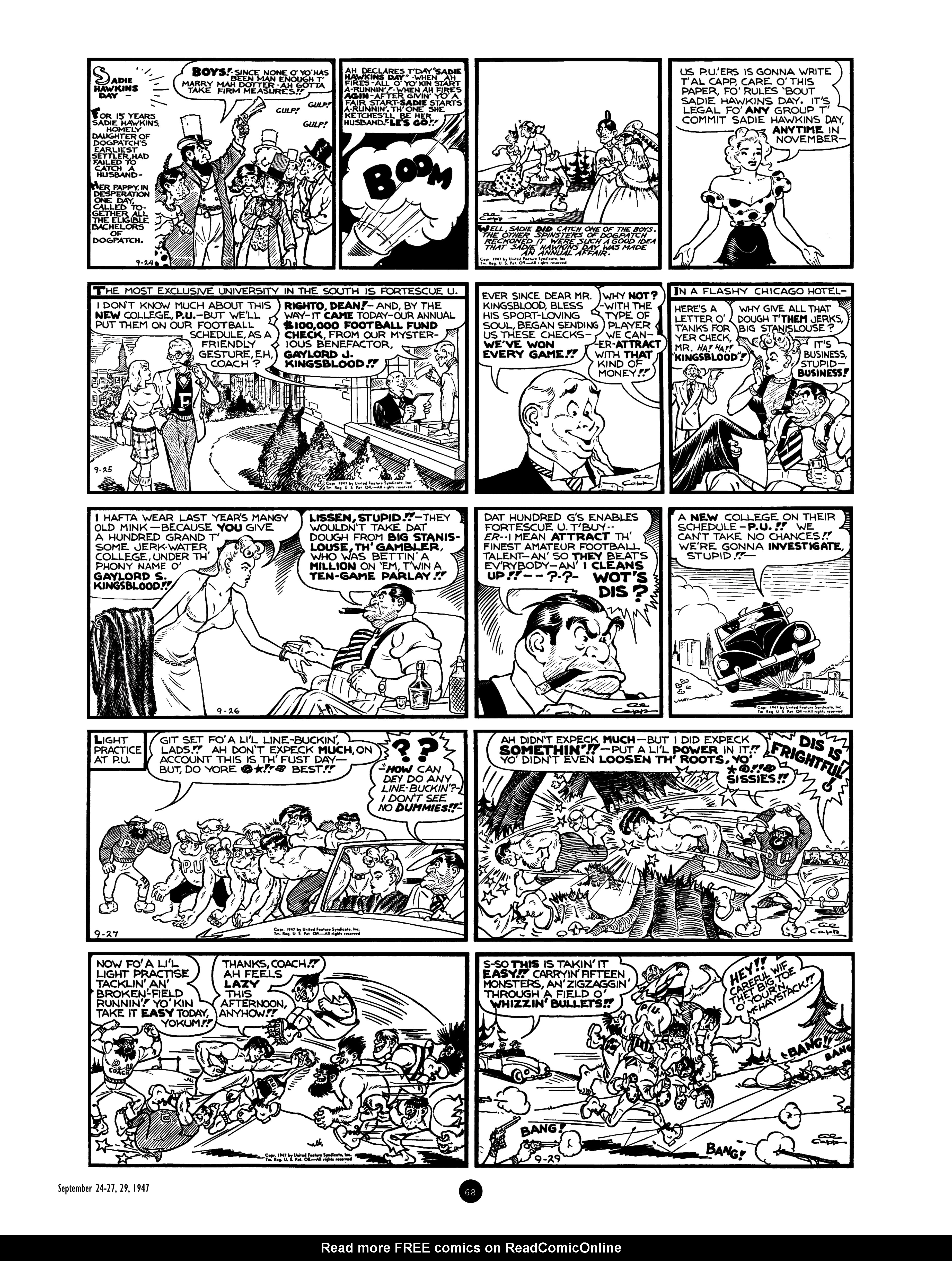 Read online Al Capp's Li'l Abner Complete Daily & Color Sunday Comics comic -  Issue # TPB 7 (Part 1) - 68