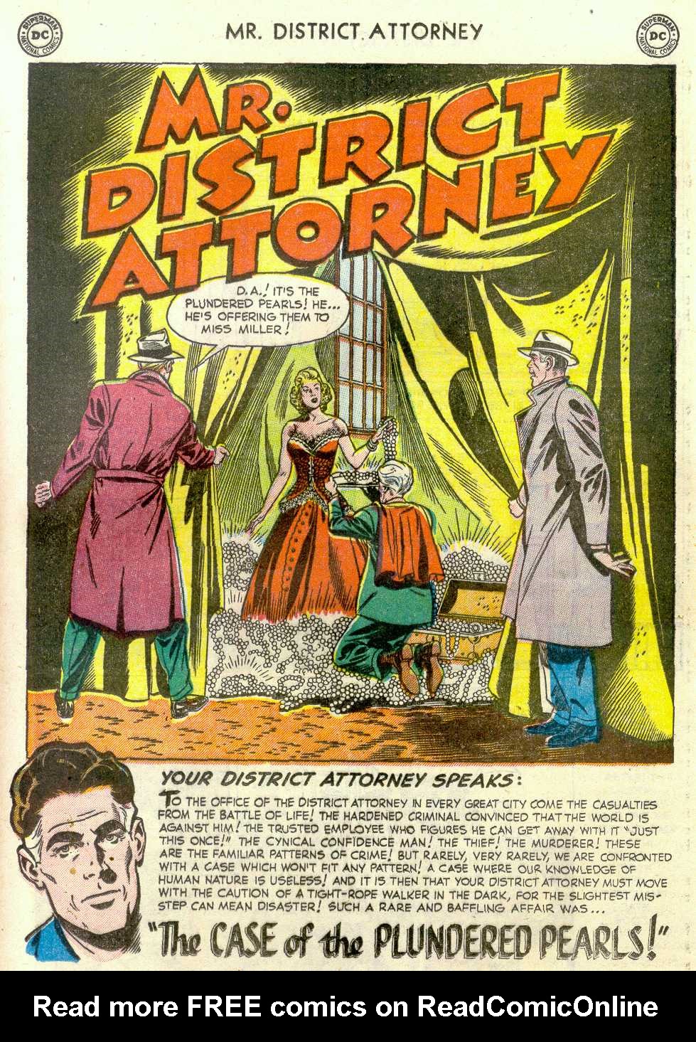Read online Mr. District Attorney comic -  Issue #25 - 31