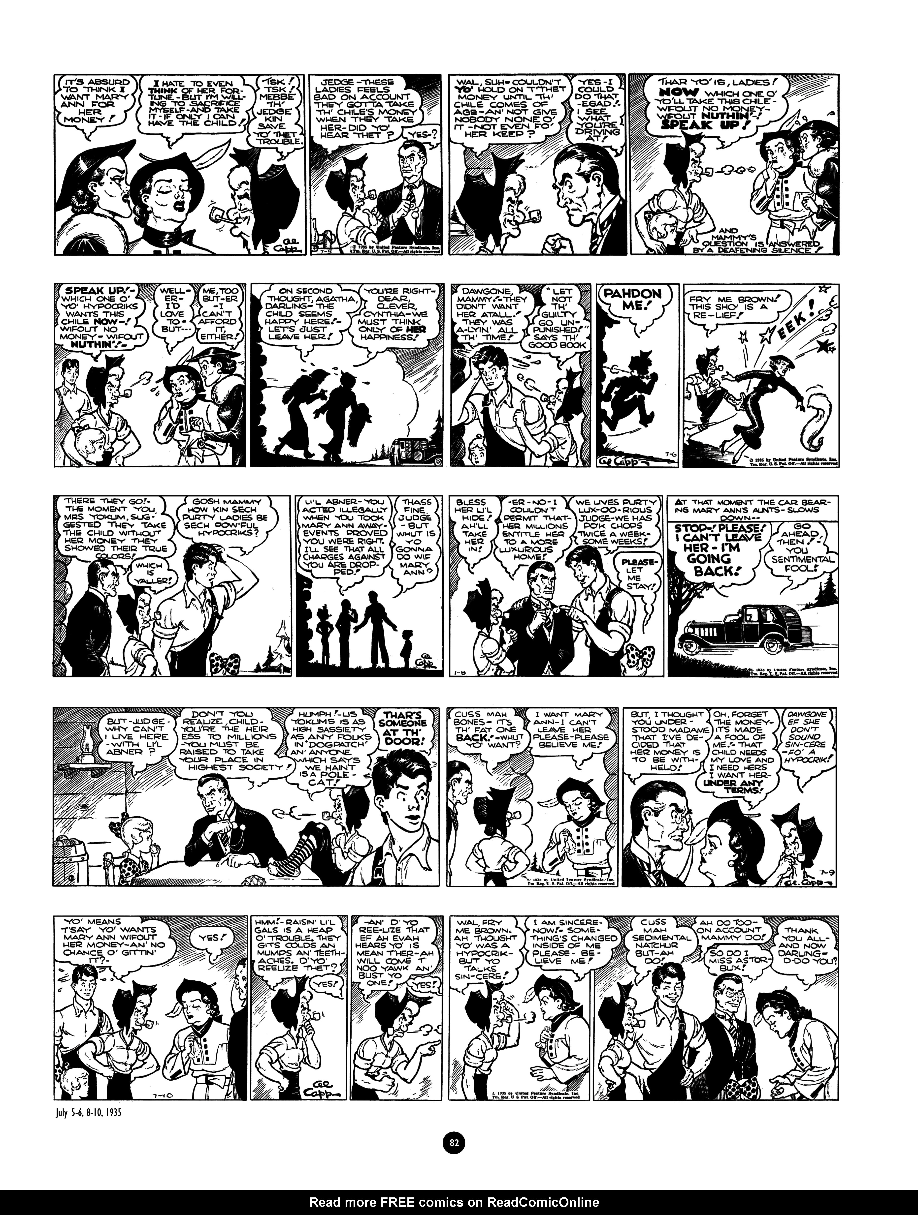 Read online Al Capp's Li'l Abner Complete Daily & Color Sunday Comics comic -  Issue # TPB 1 (Part 1) - 83