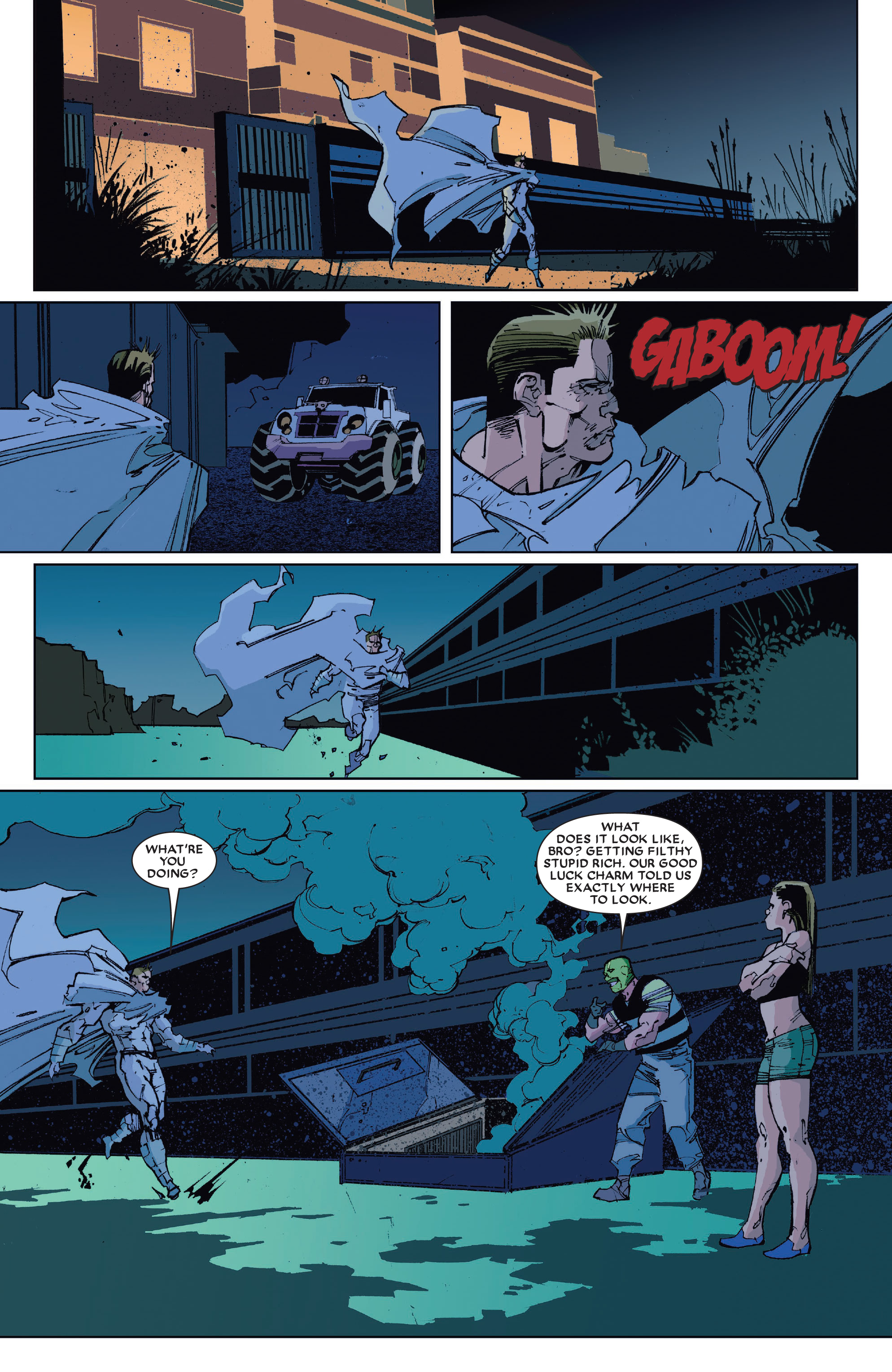 Read online Moon Knight by Huston, Benson & Hurwitz Omnibus comic -  Issue # TPB (Part 8) - 92