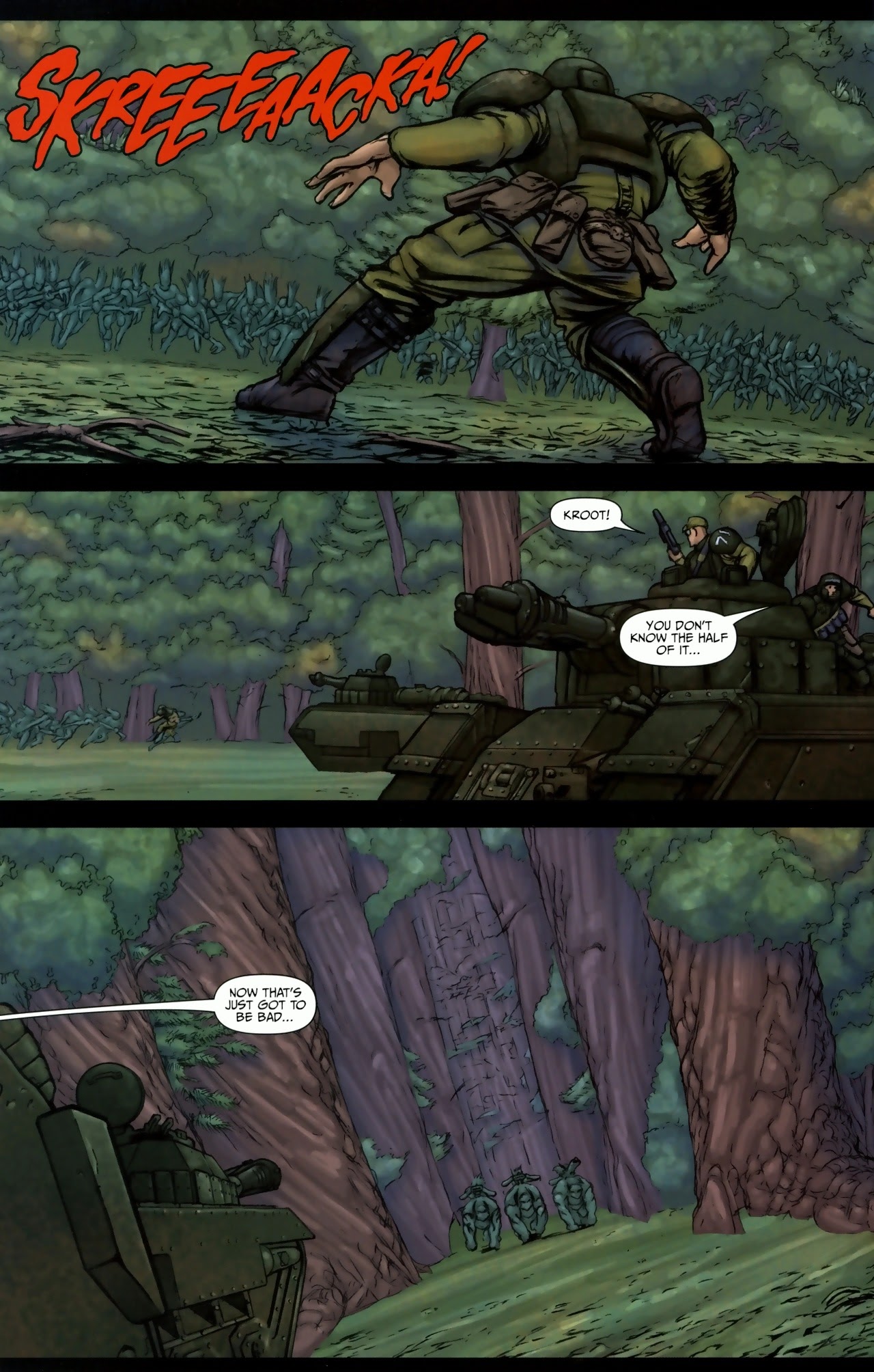 Read online Warhammer 40,000: Fire & Honour comic -  Issue #3 - 6