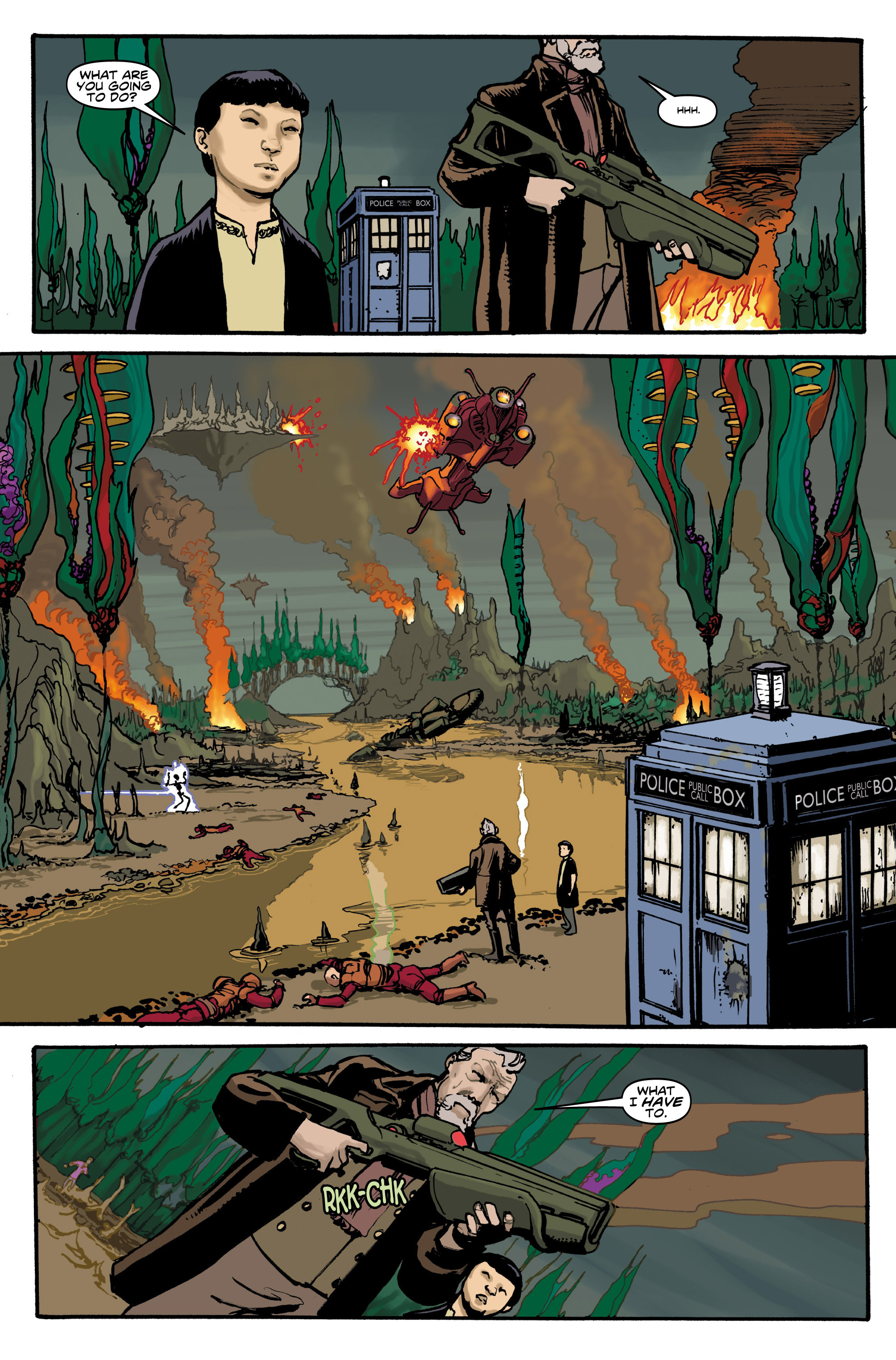 Read online Doctor Who: The Eleventh Doctor Year Two comic -  Issue #1 - 6