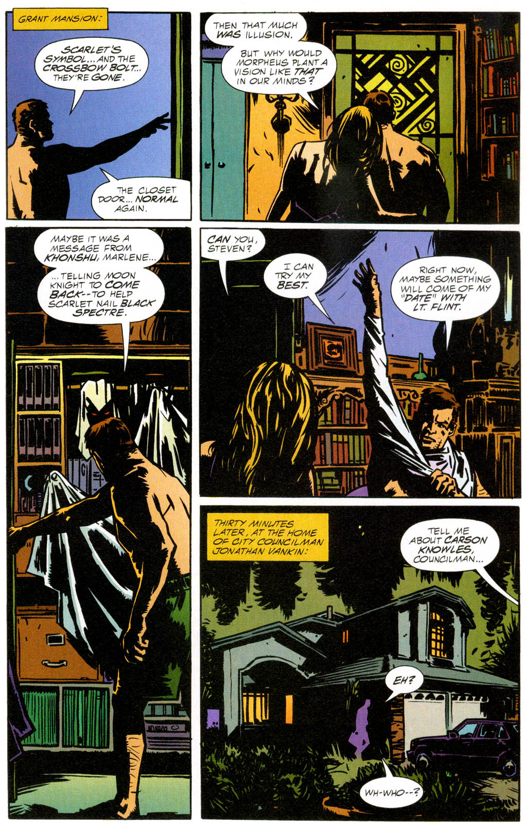 Read online Moon Knight (1998) comic -  Issue #4 - 7
