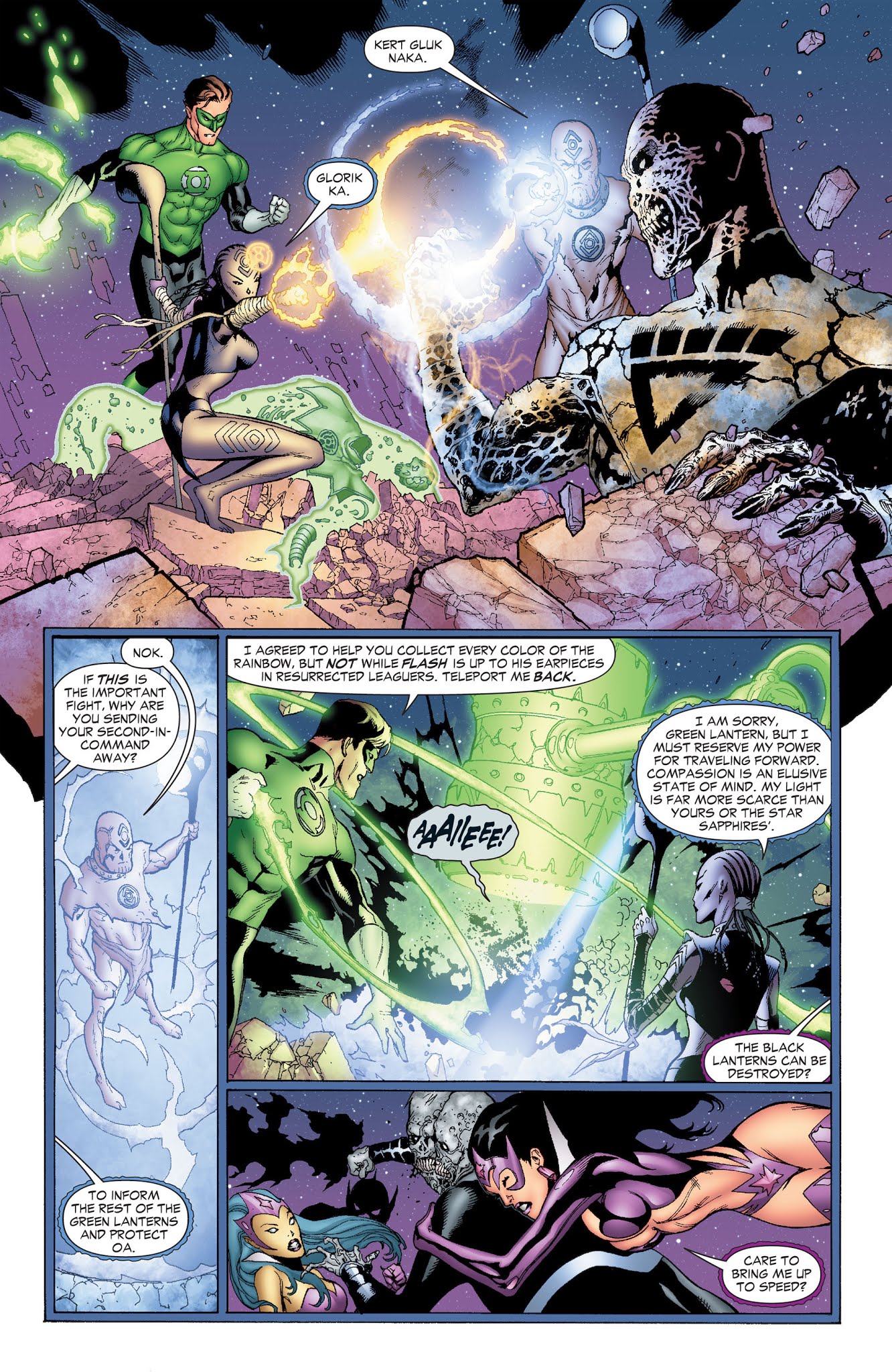 Read online Green Lantern (2005) comic -  Issue # _TPB 8 (Part 1) - 77