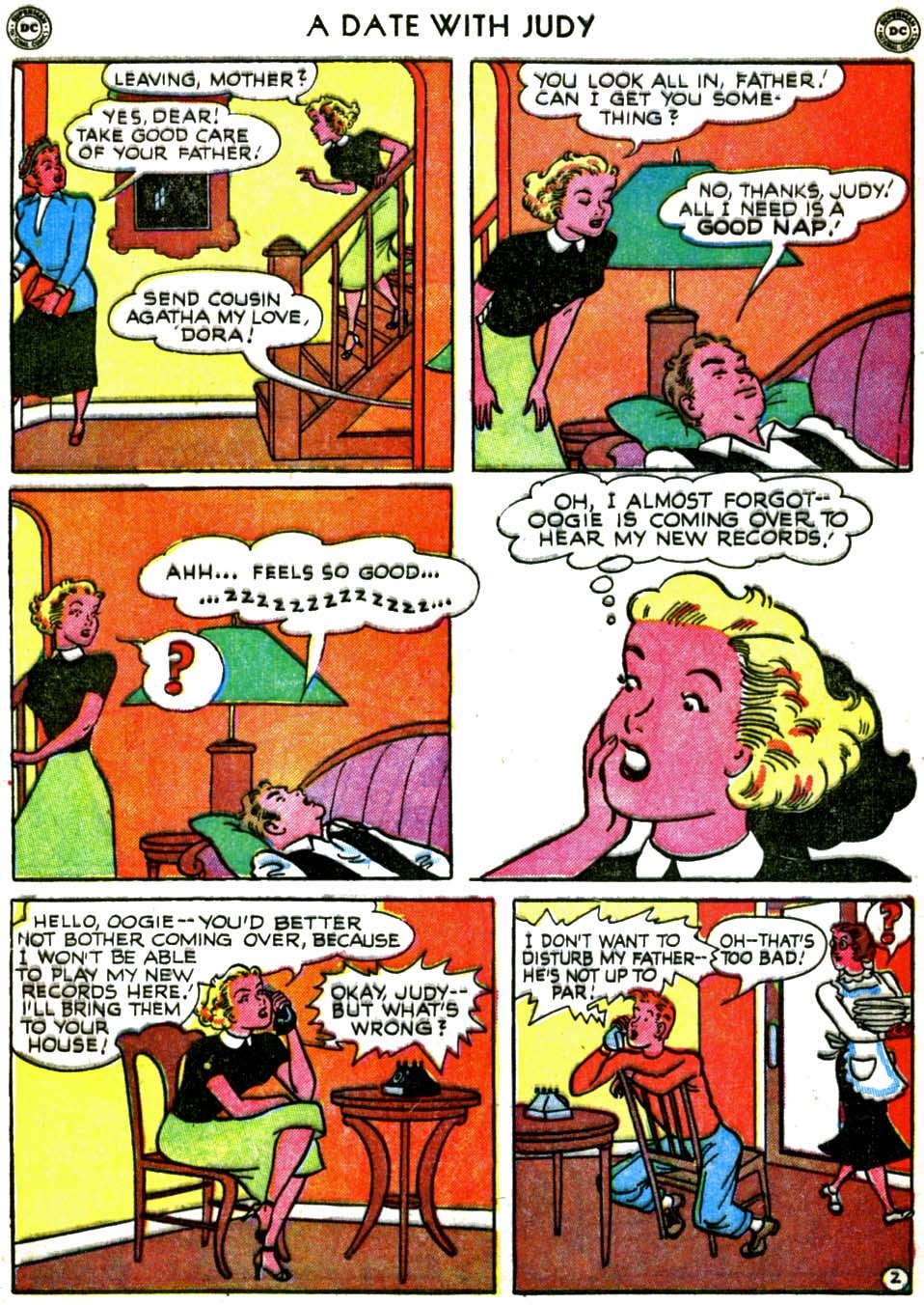 Read online A Date with Judy comic -  Issue #18 - 4