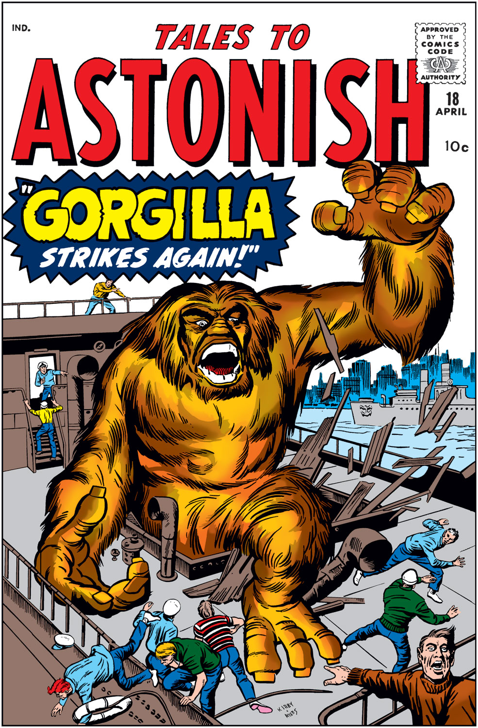 Read online Tales to Astonish (1959) comic -  Issue #18 - 1