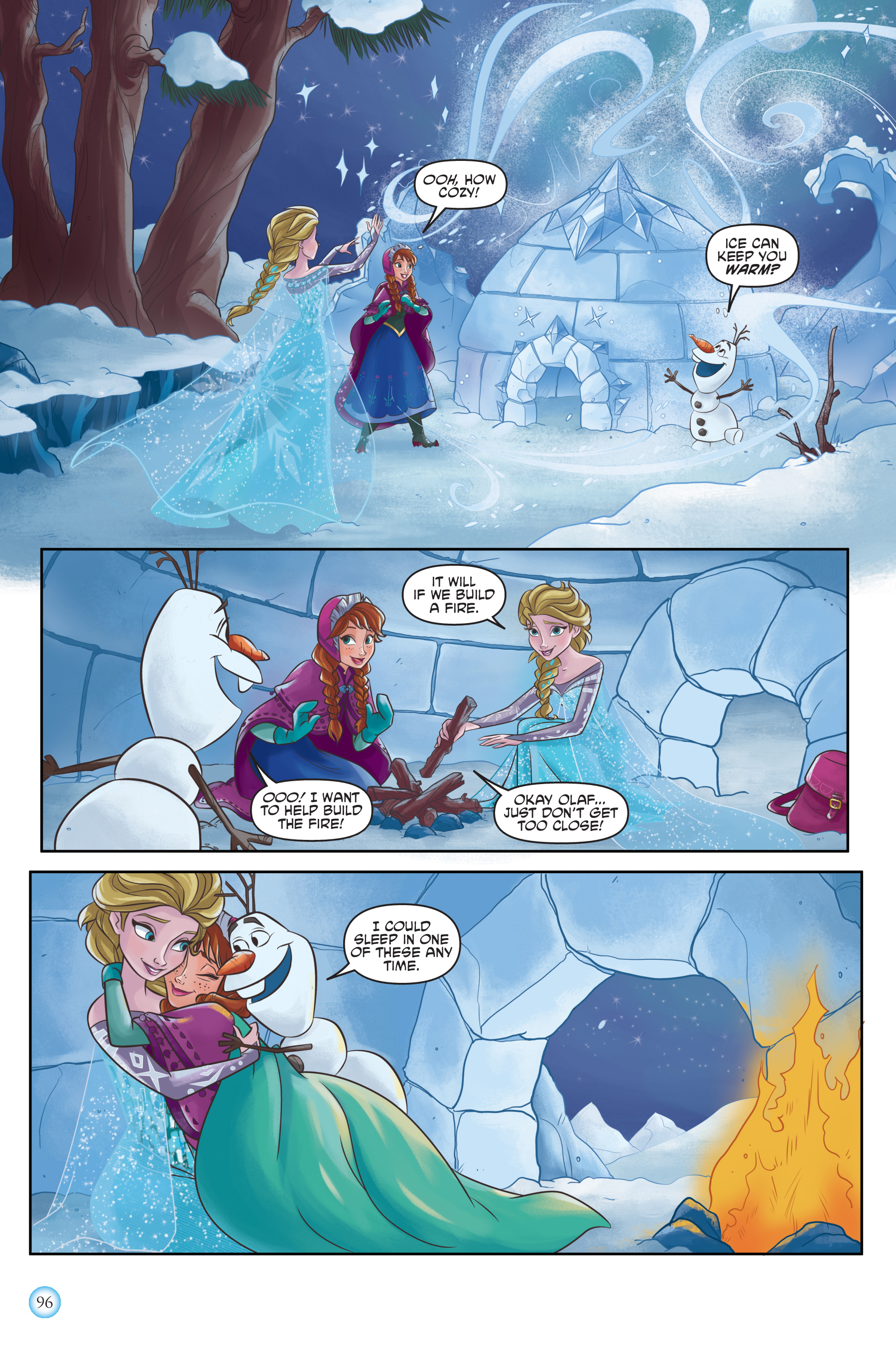 Read online Frozen Adventures: Snowy Stories comic -  Issue # TPB (Part 1) - 96