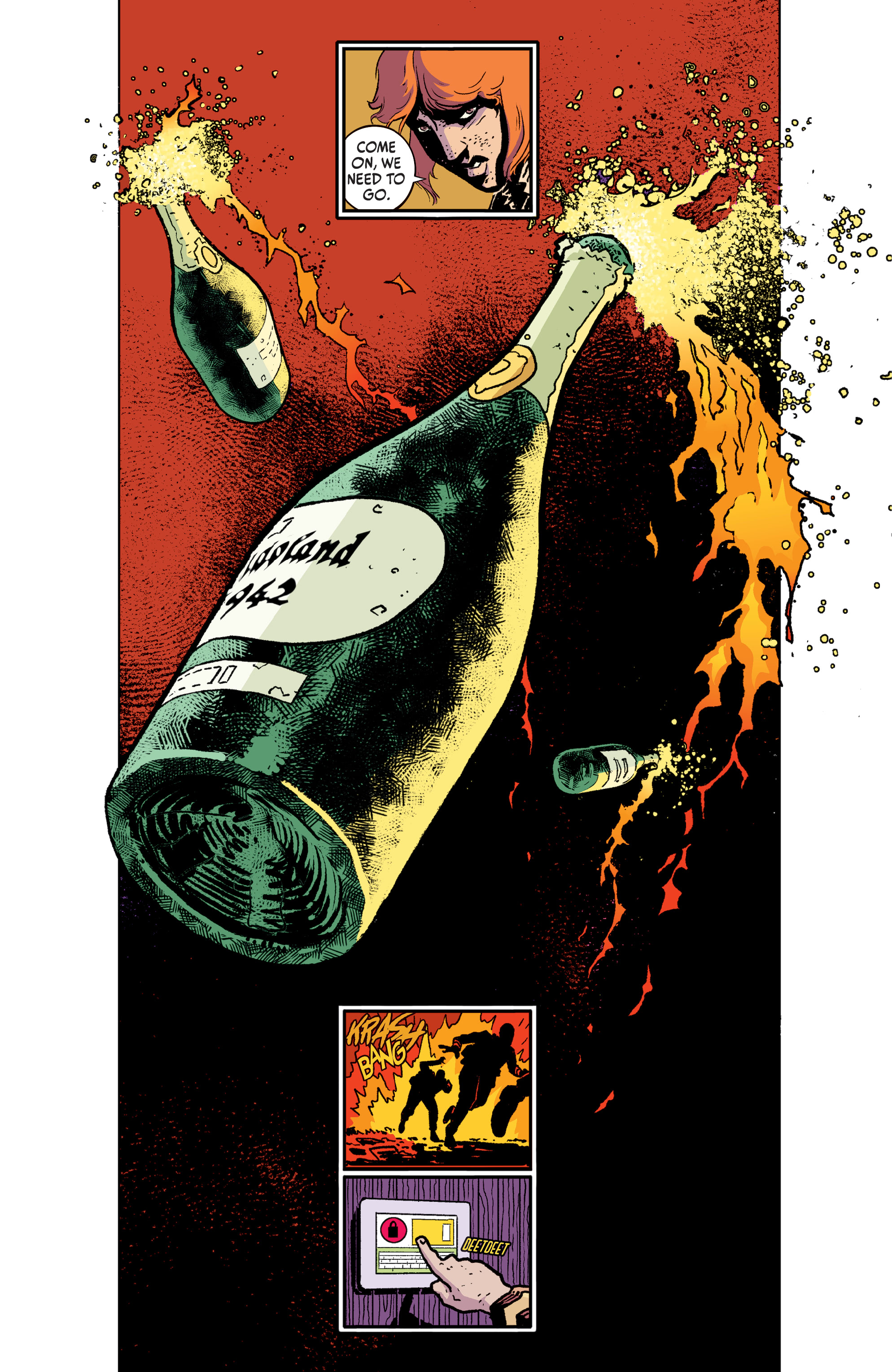Read online Dark Spaces: Wildfire comic -  Issue #5 - 14