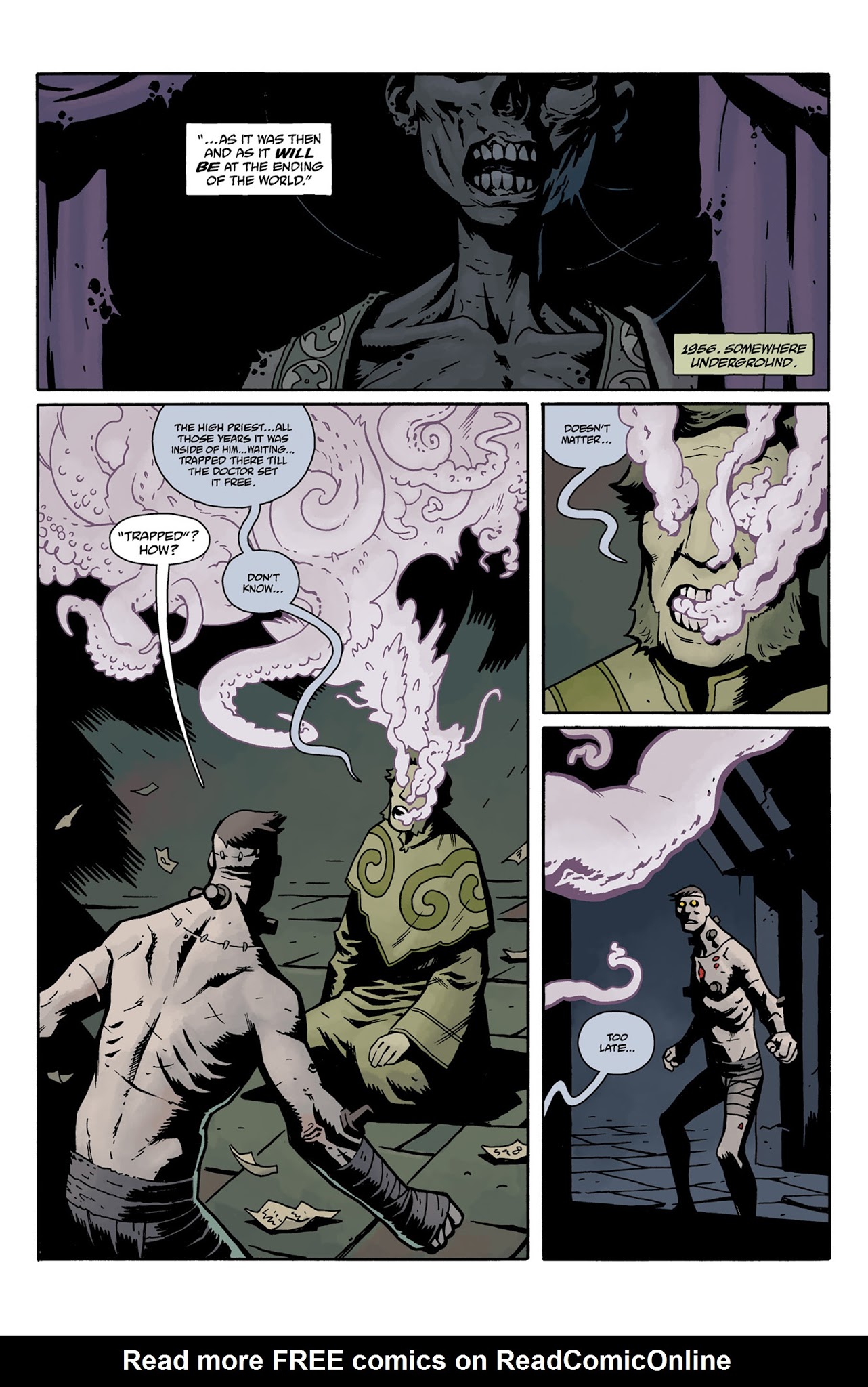 Read online Frankenstein Underground comic -  Issue #5 - 6