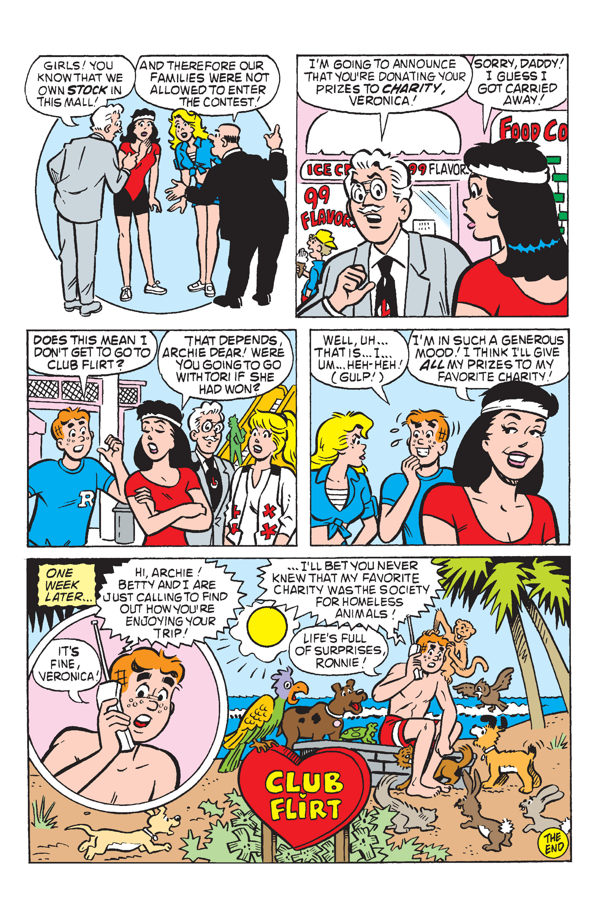 Read online Betty and Veronica: Mall Princesses comic -  Issue # TPB - 74