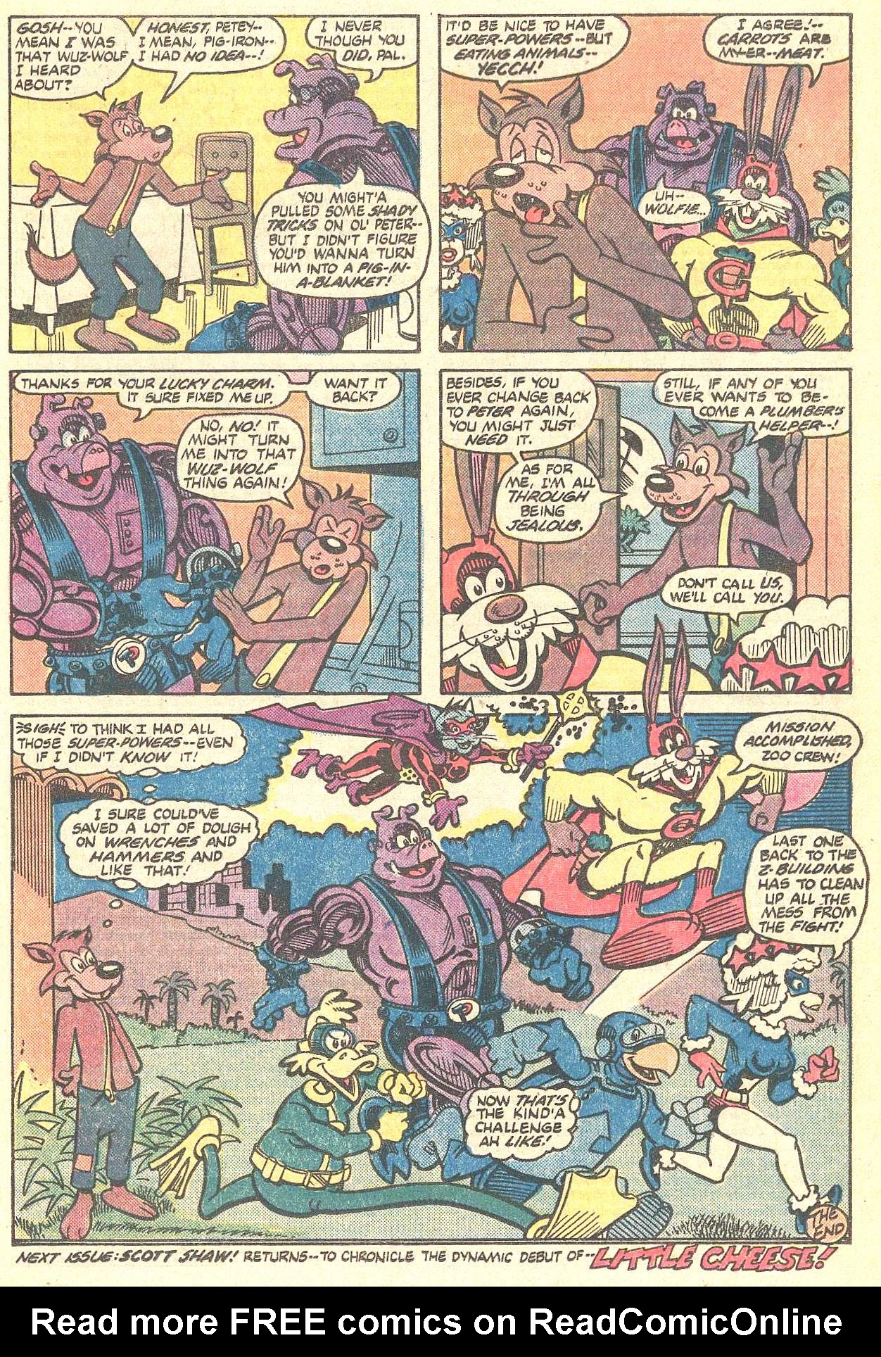 Read online Captain Carrot and His Amazing Zoo Crew! comic -  Issue #11 - 17