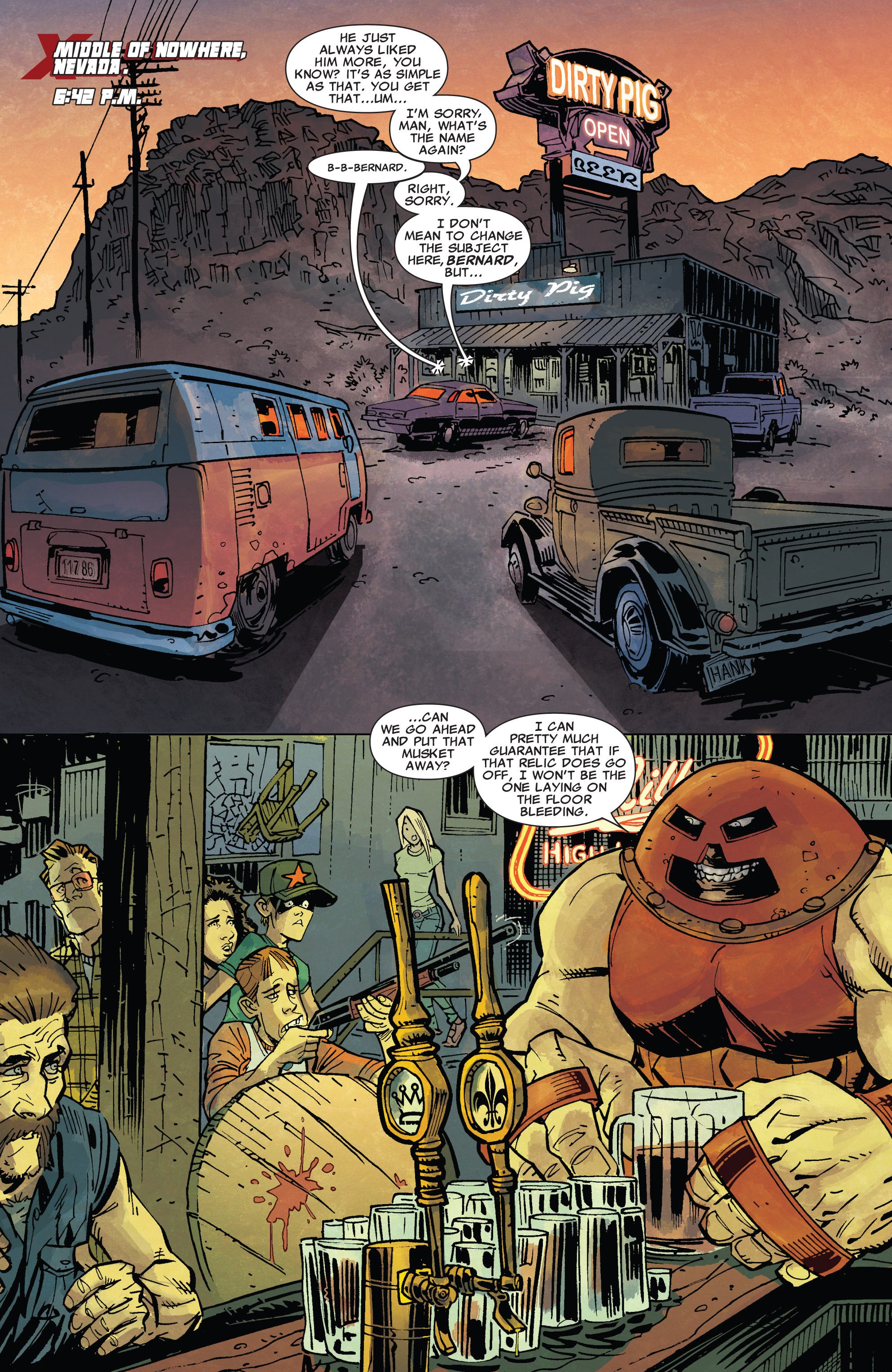 Read online XMen Manifest Destiny comic Issue 2