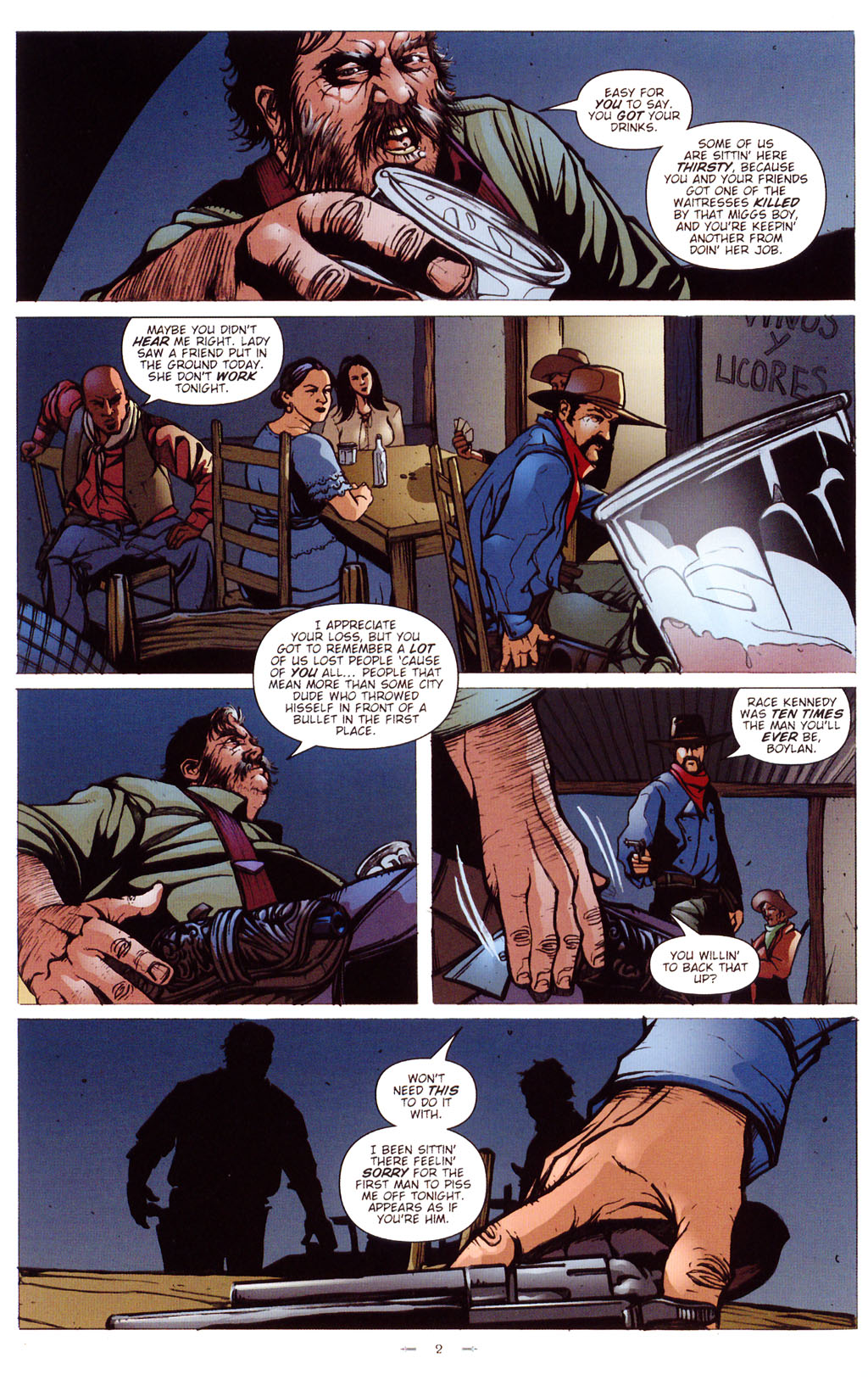 Read online Desperadoes: Banners of Gold comic -  Issue #1 - 4