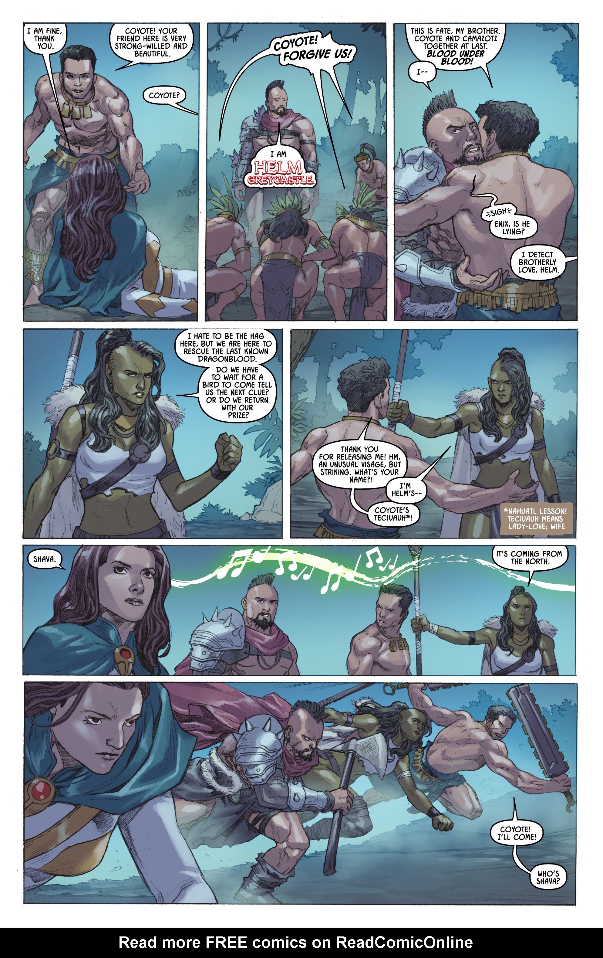 Read online Helm Greycastle comic -  Issue #3 - 15