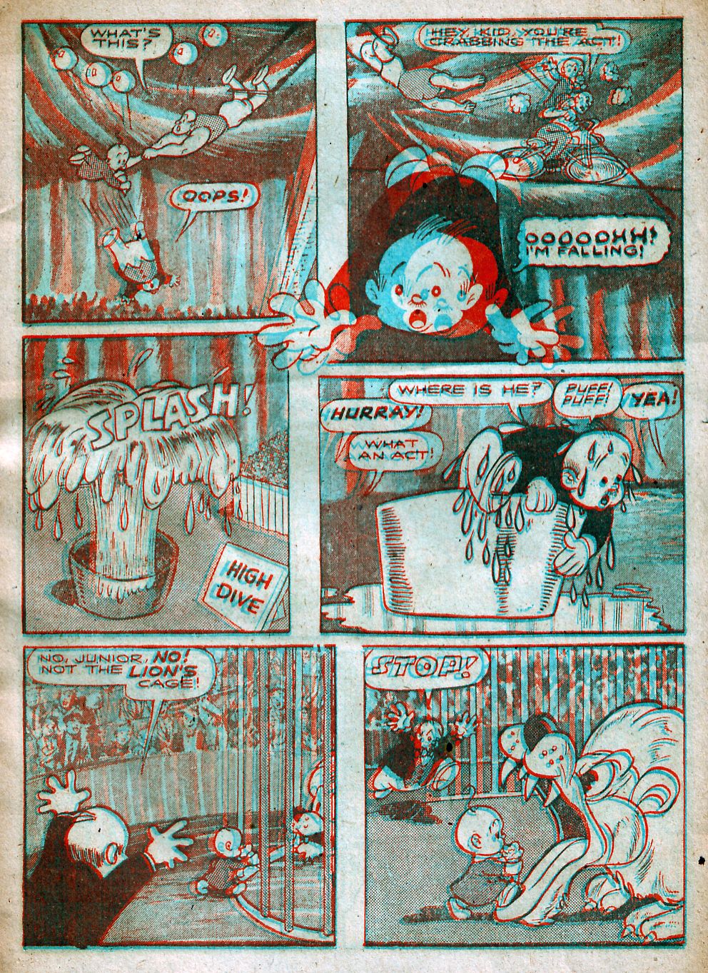 Read online 3-D Circus comic -  Issue # Full - 5