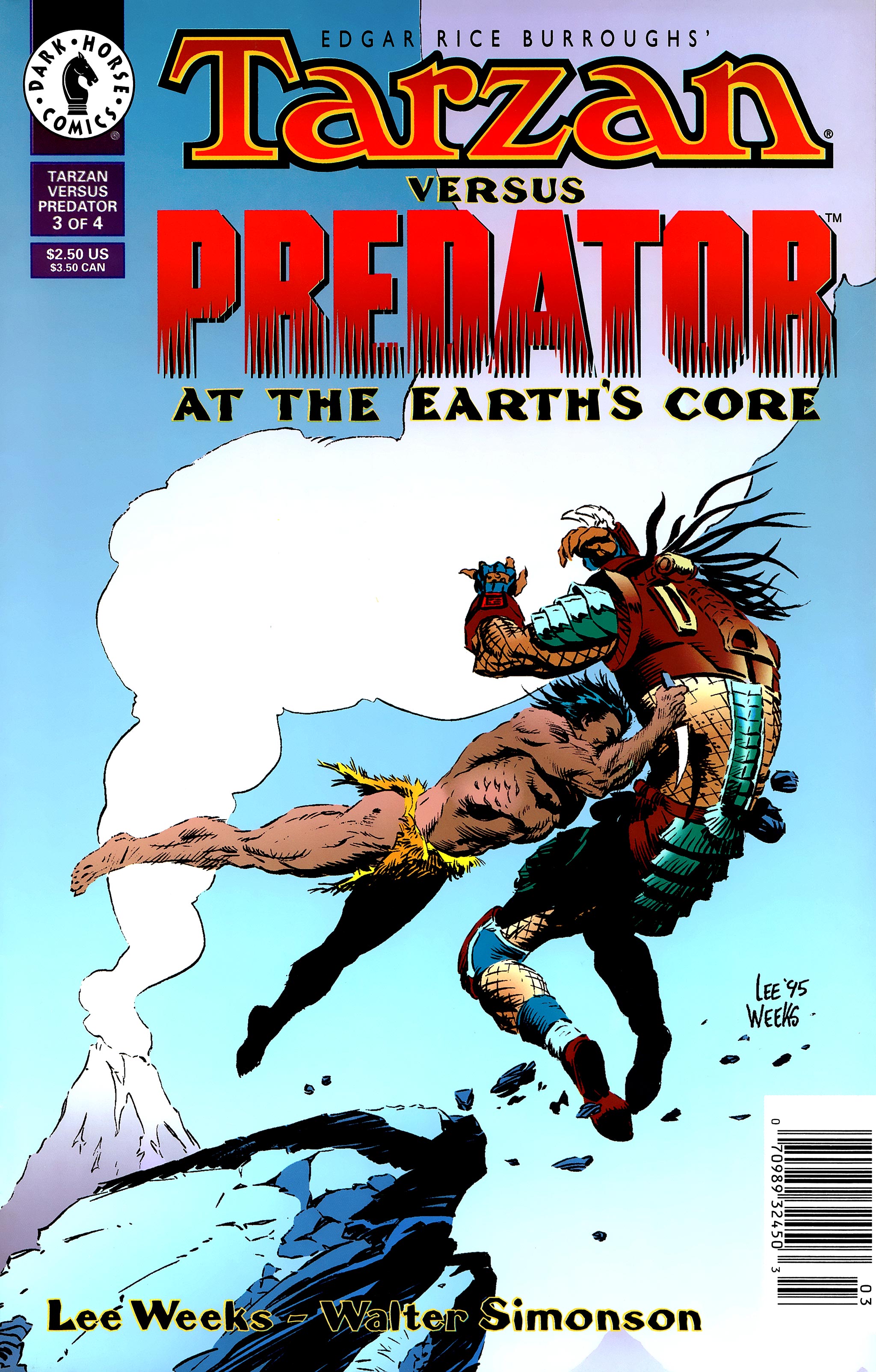 Read online Tarzan vs. Predator at the Earth's Core comic -  Issue #3 - 1