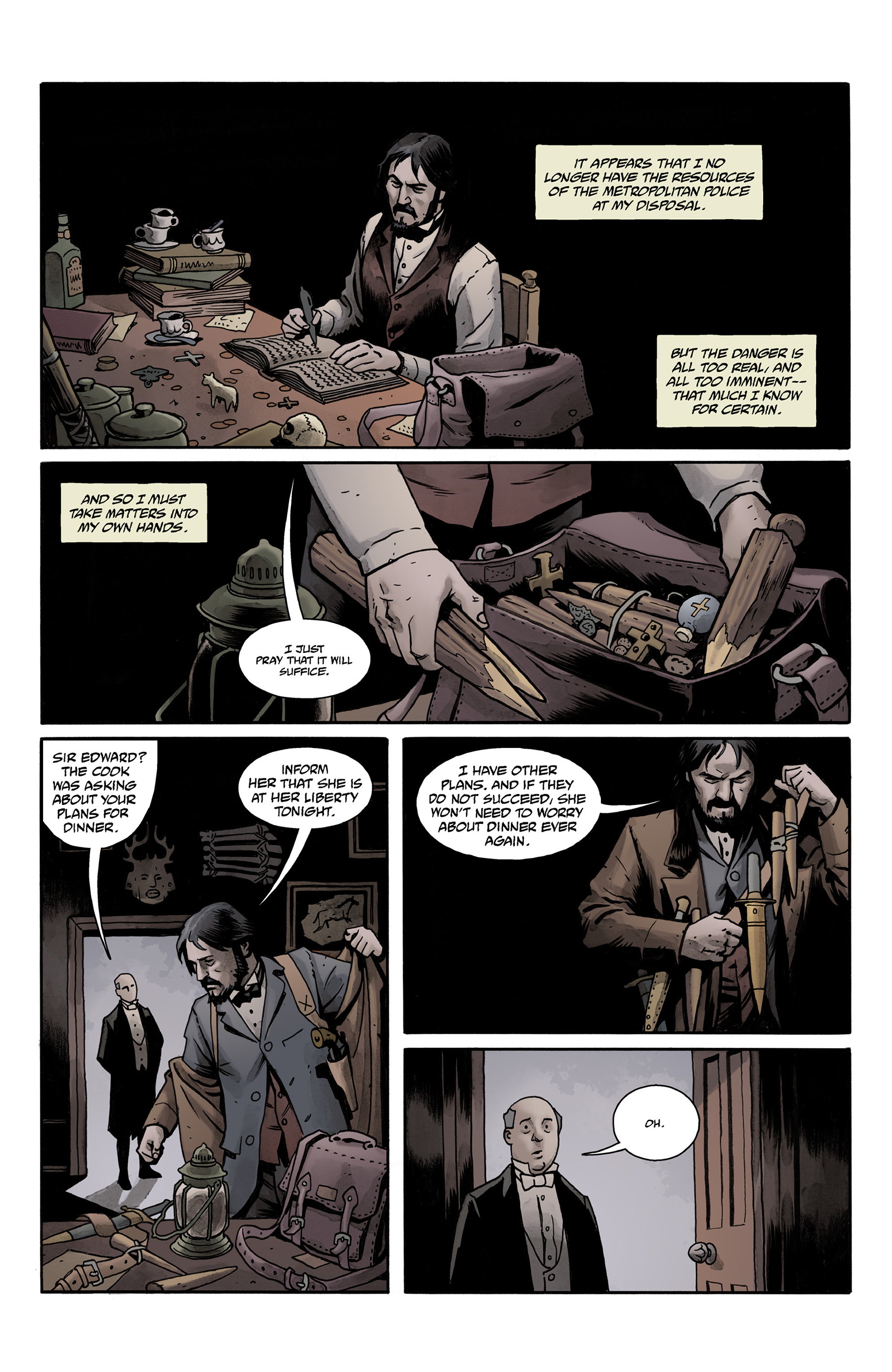 Read online Witchfinder: City of the Dead comic -  Issue #4 - 20